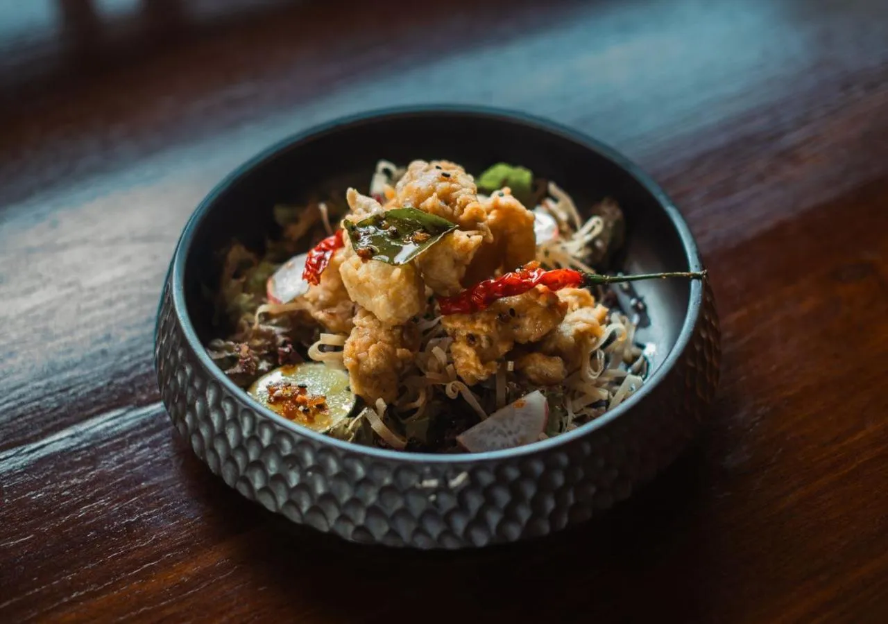 Food in Unagi Wooden Villas by Emana