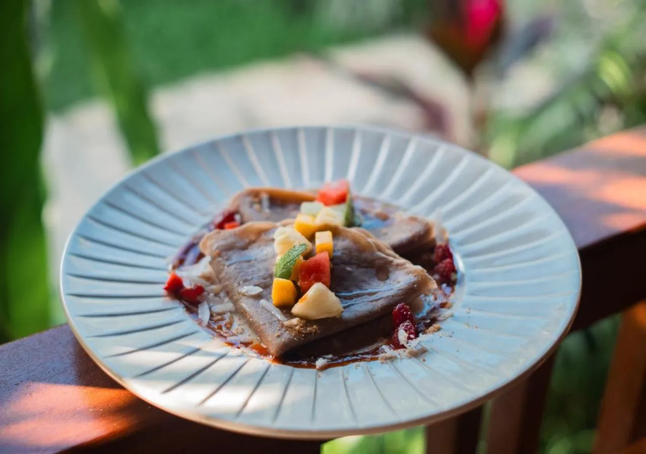 Food in Unagi Wooden Villas by Emana