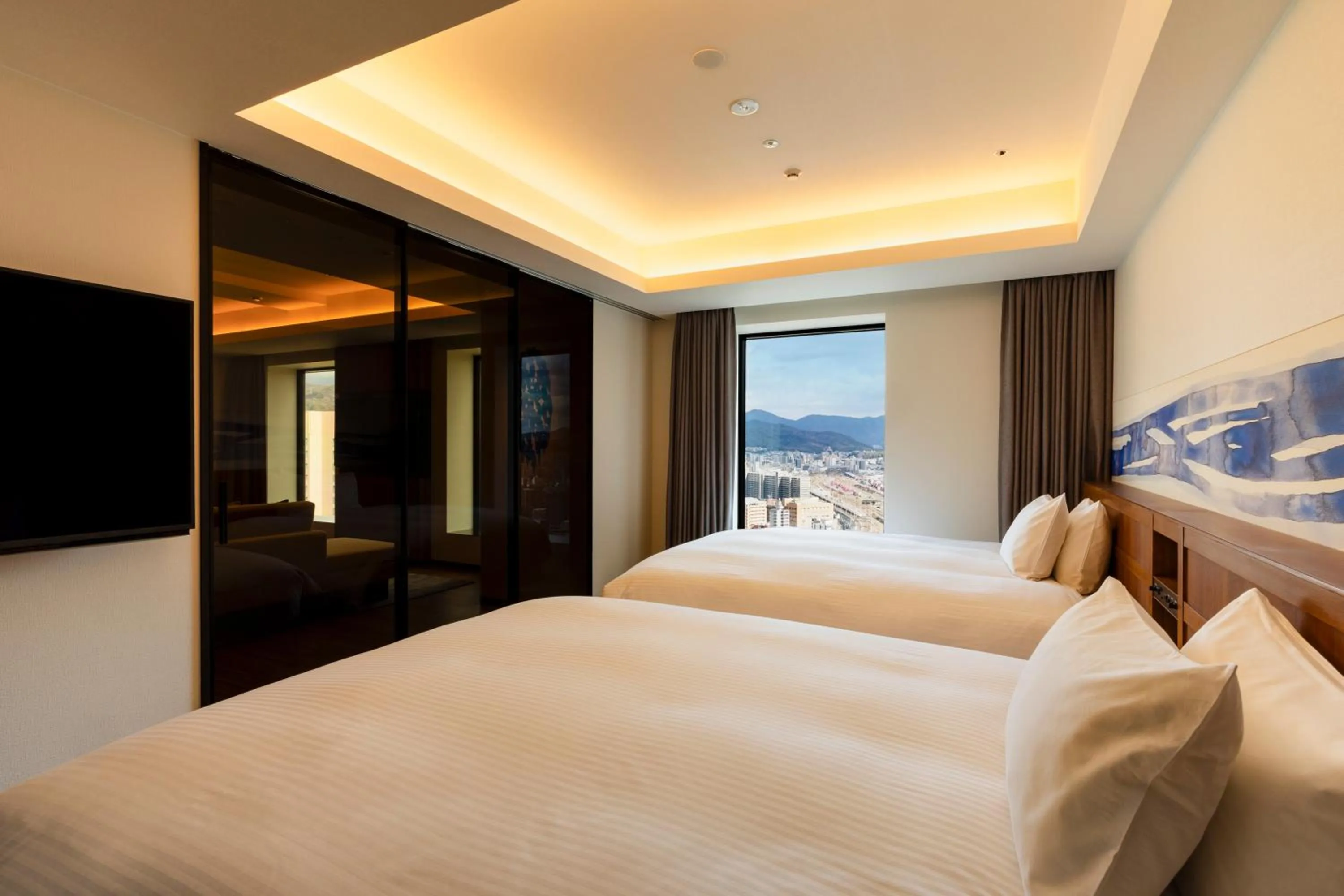 Bed in HOTEL GRANVIA HIROSHIMA SOUTH GATE