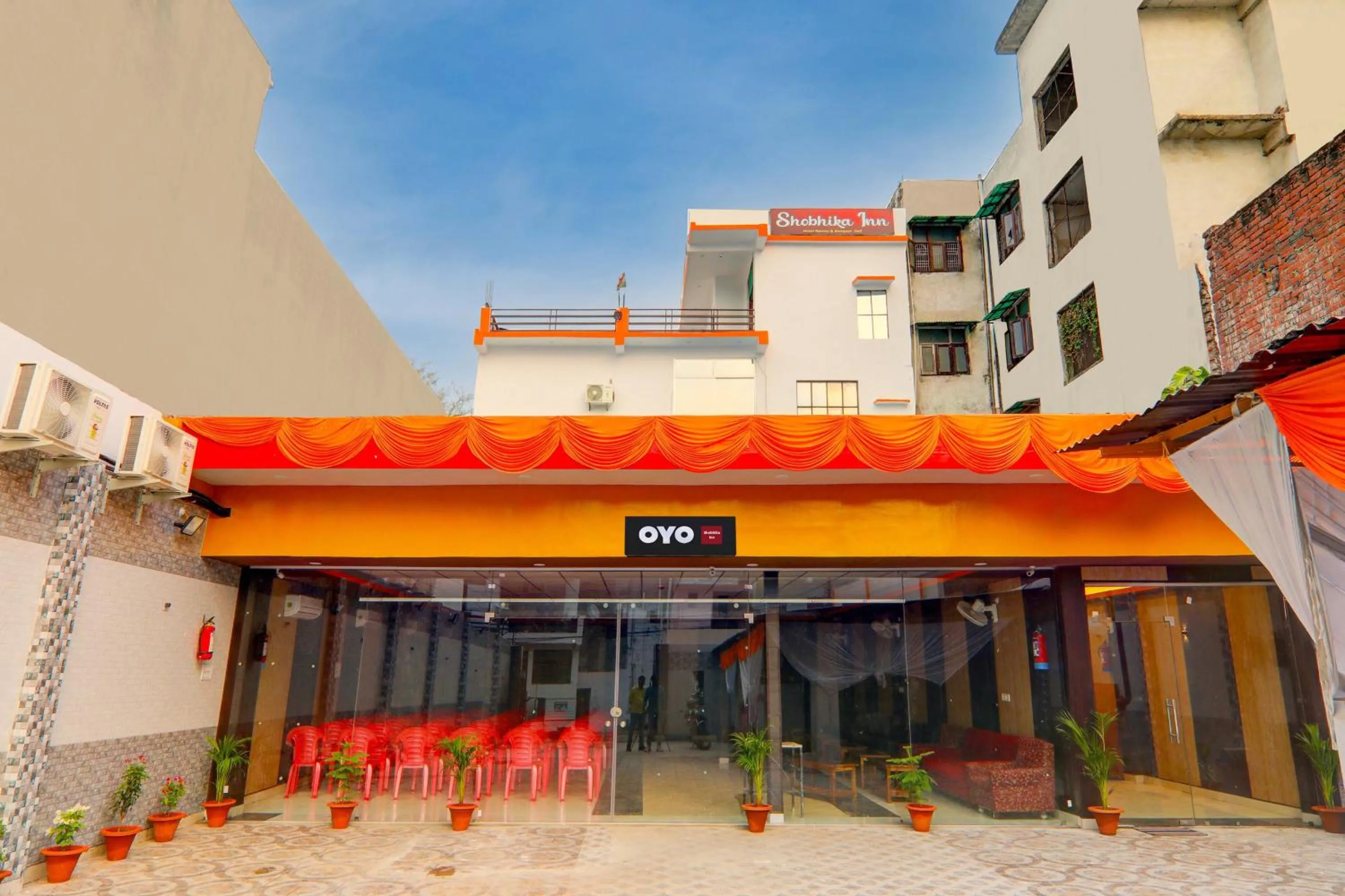 Facade/entrance in Hotel O Shobhika Inn