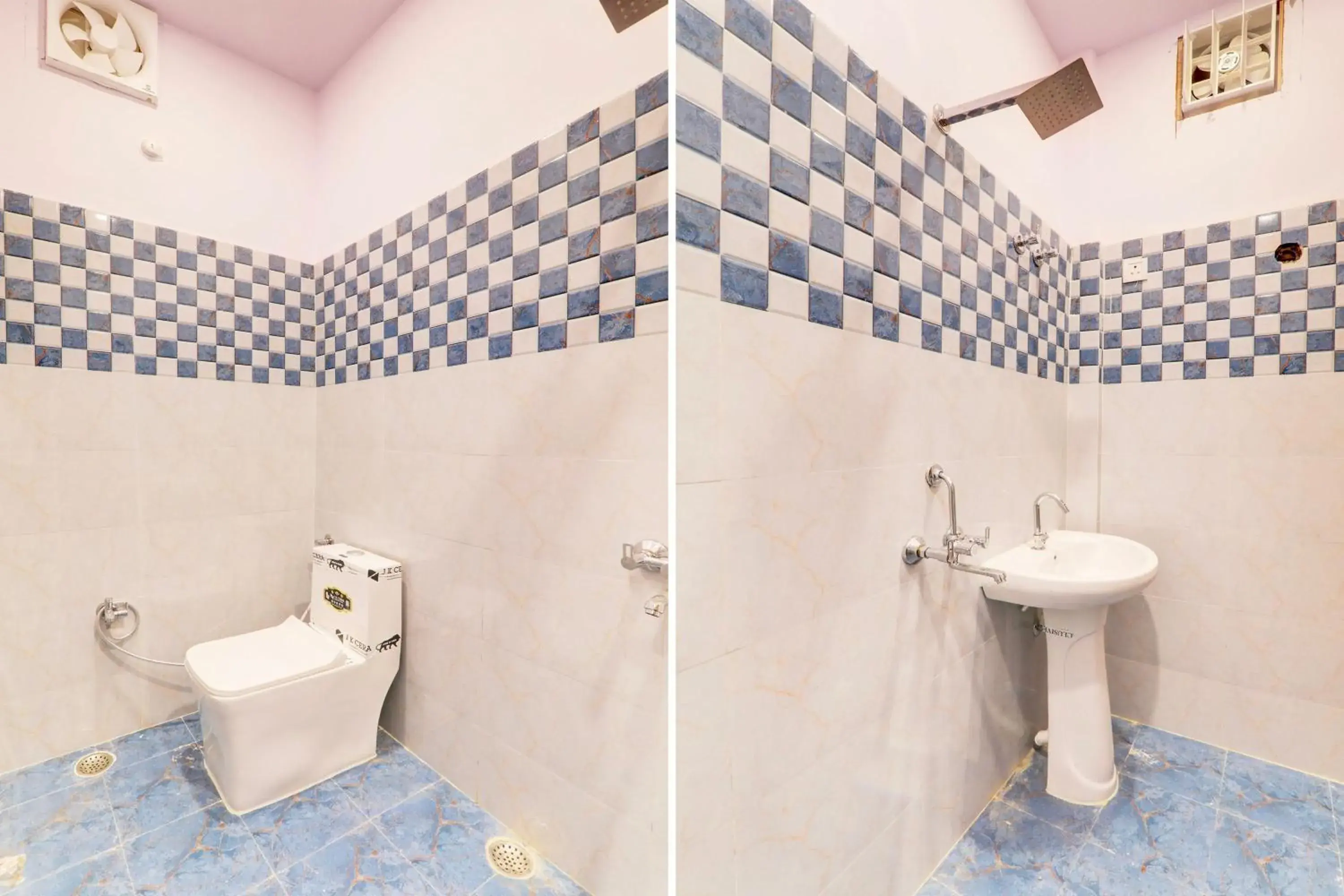 Bathroom in Hotel O Shobhika Inn Bathroom in Hotel O Shobhika Inn