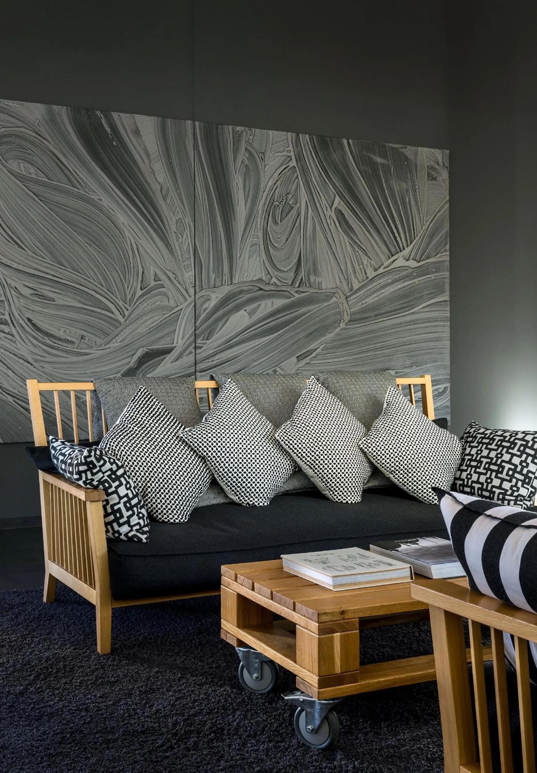 Living room in Bader Hotel