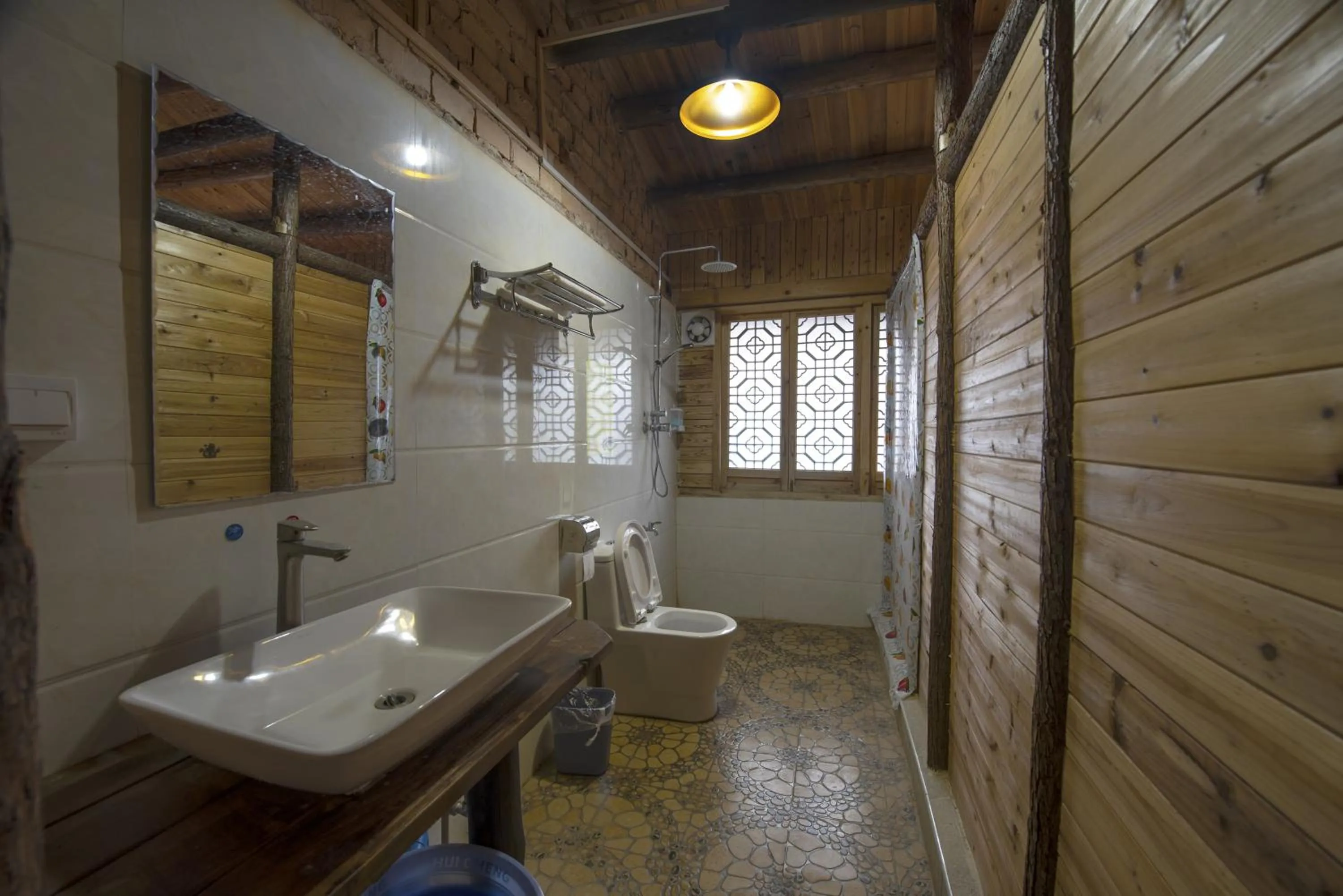 Bathroom in Yangshuo Loong Old House