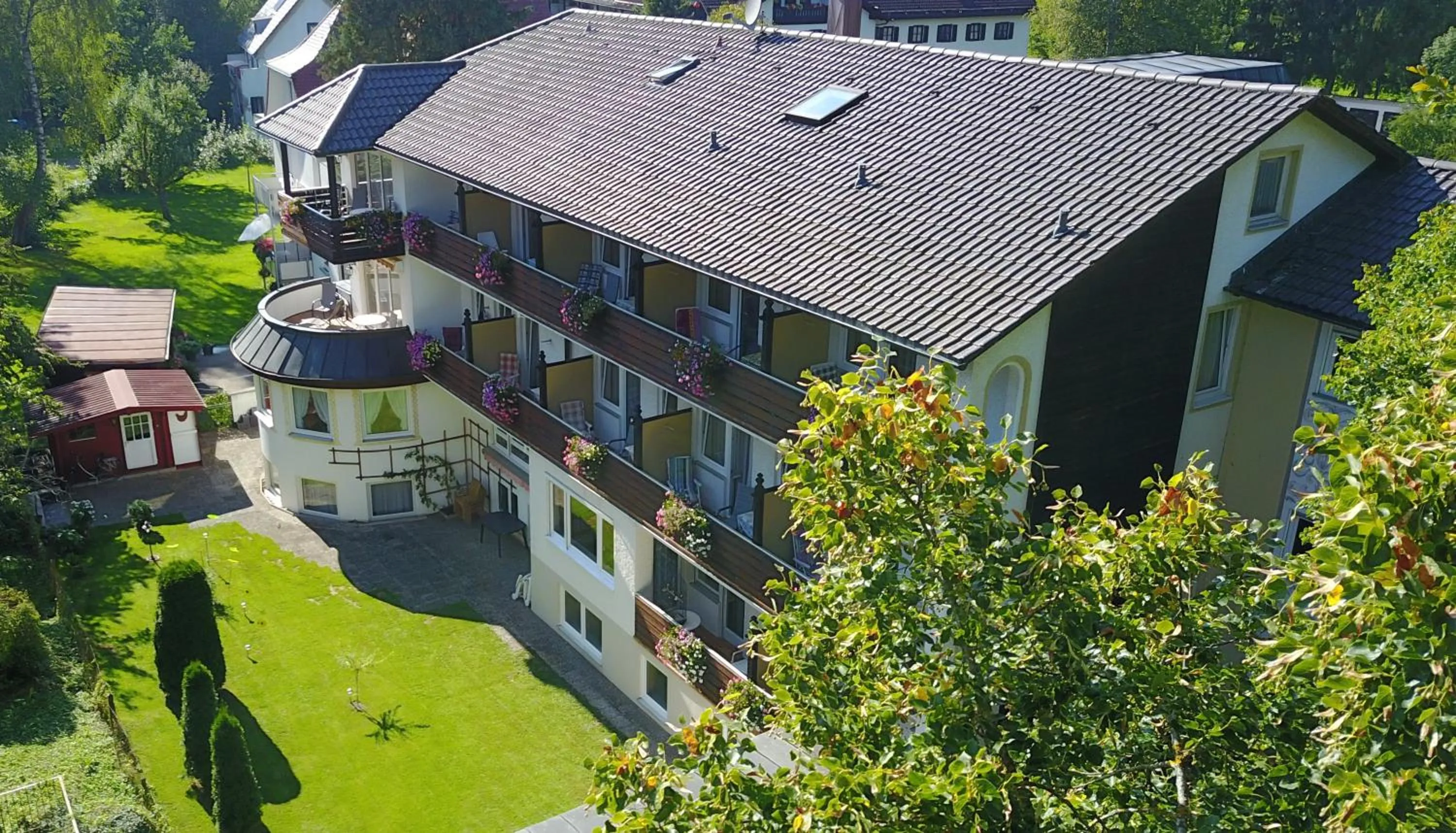 Bird's eye view in Kurhotel Eichwaldeck