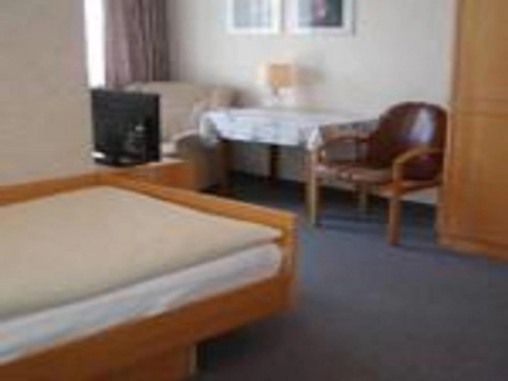 Photo of the whole room, Bed in Kurhotel Eichwaldeck