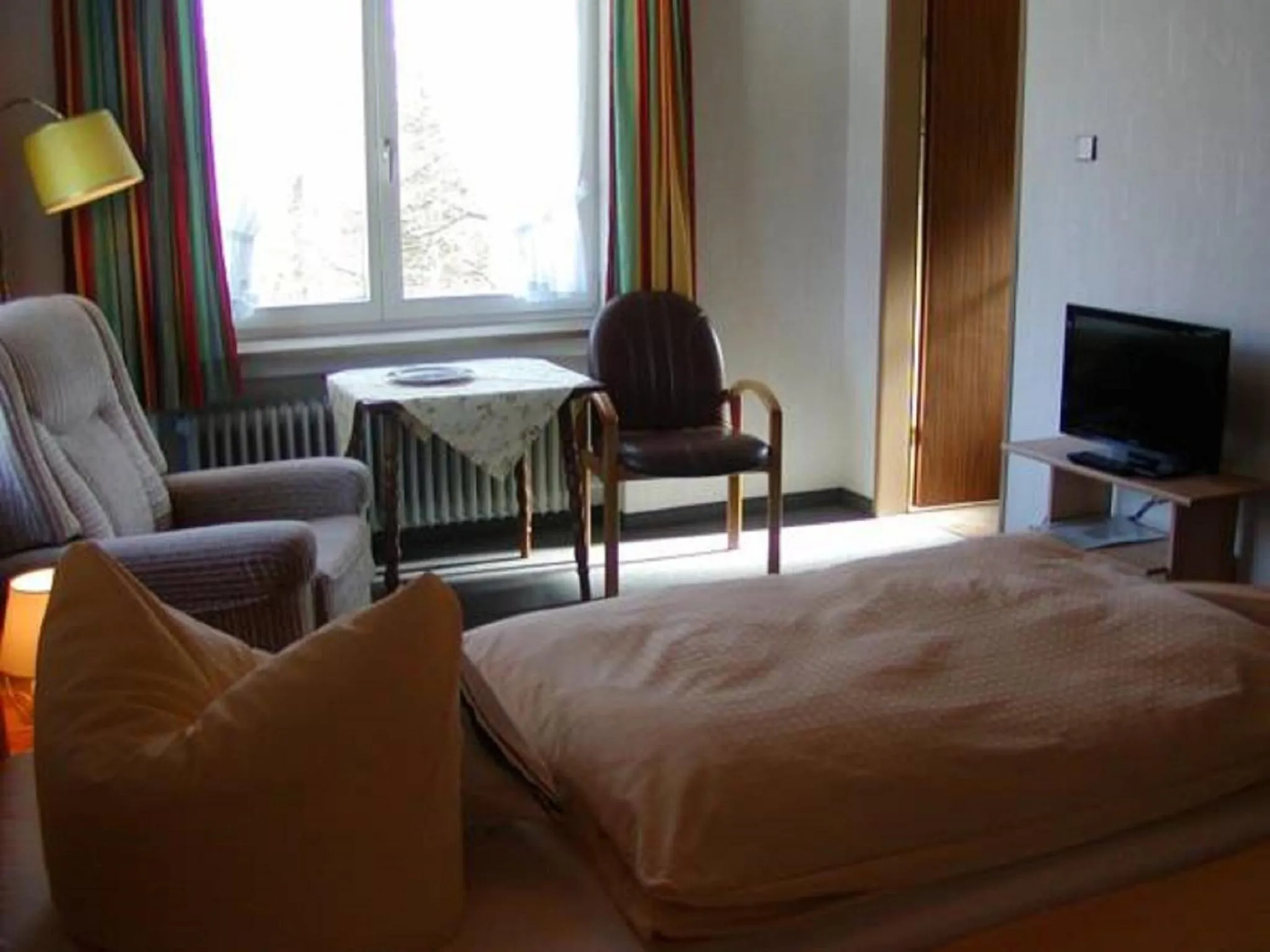 Decorative detail, Bed in Kurhotel Eichwaldeck