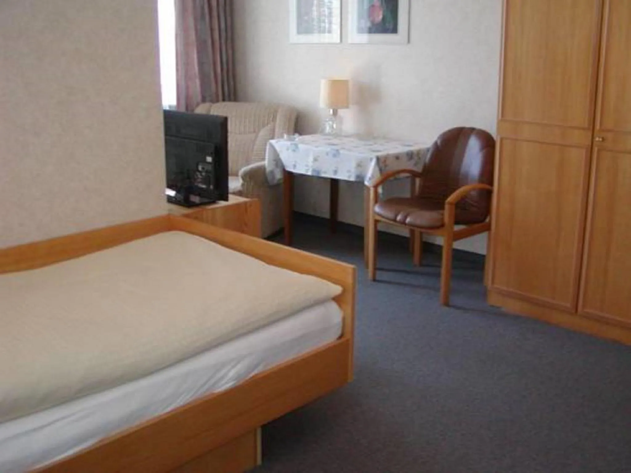 Decorative detail, Bed in Kurhotel Eichwaldeck