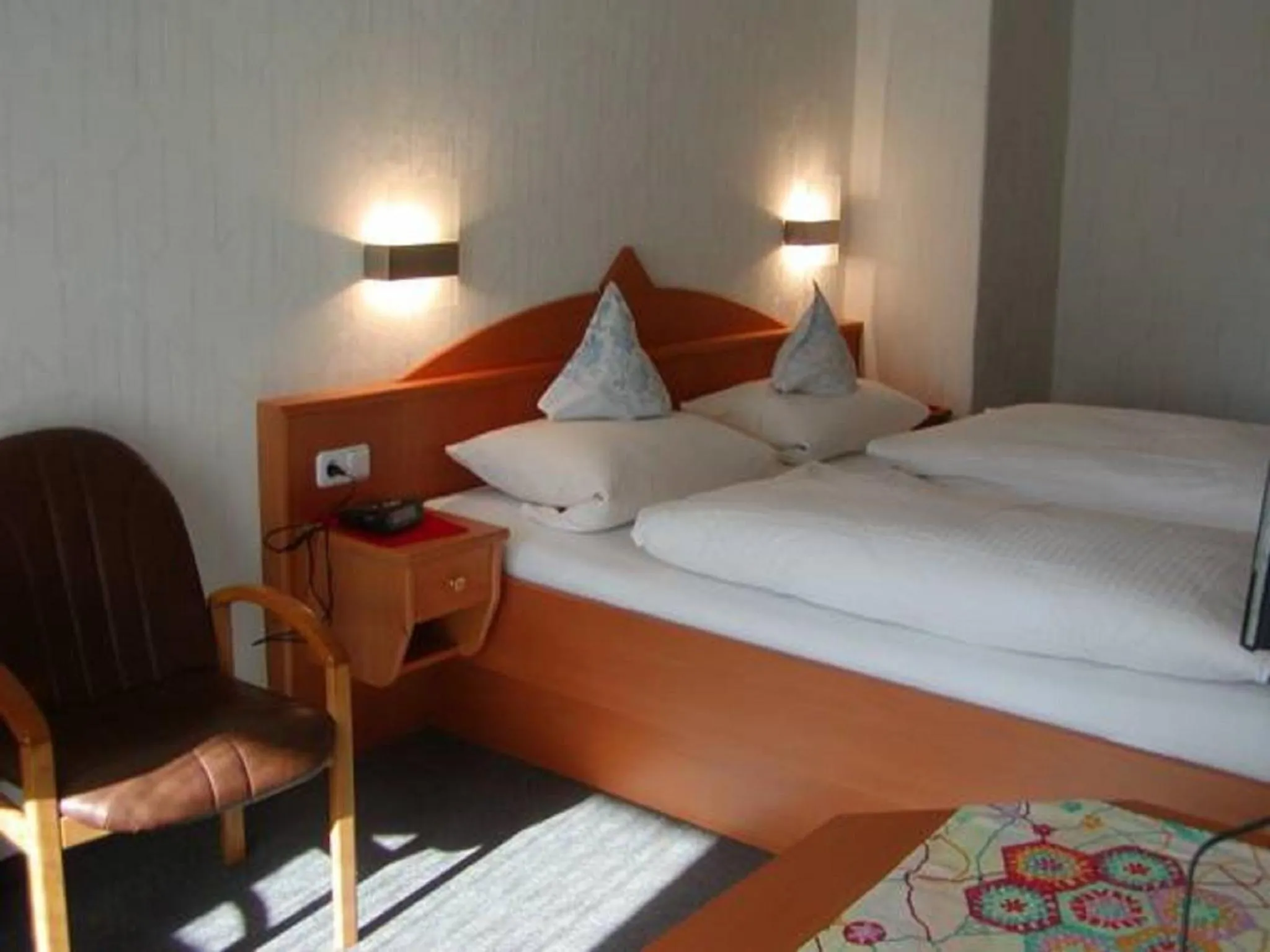 Decorative detail, Bed in Kurhotel Eichwaldeck