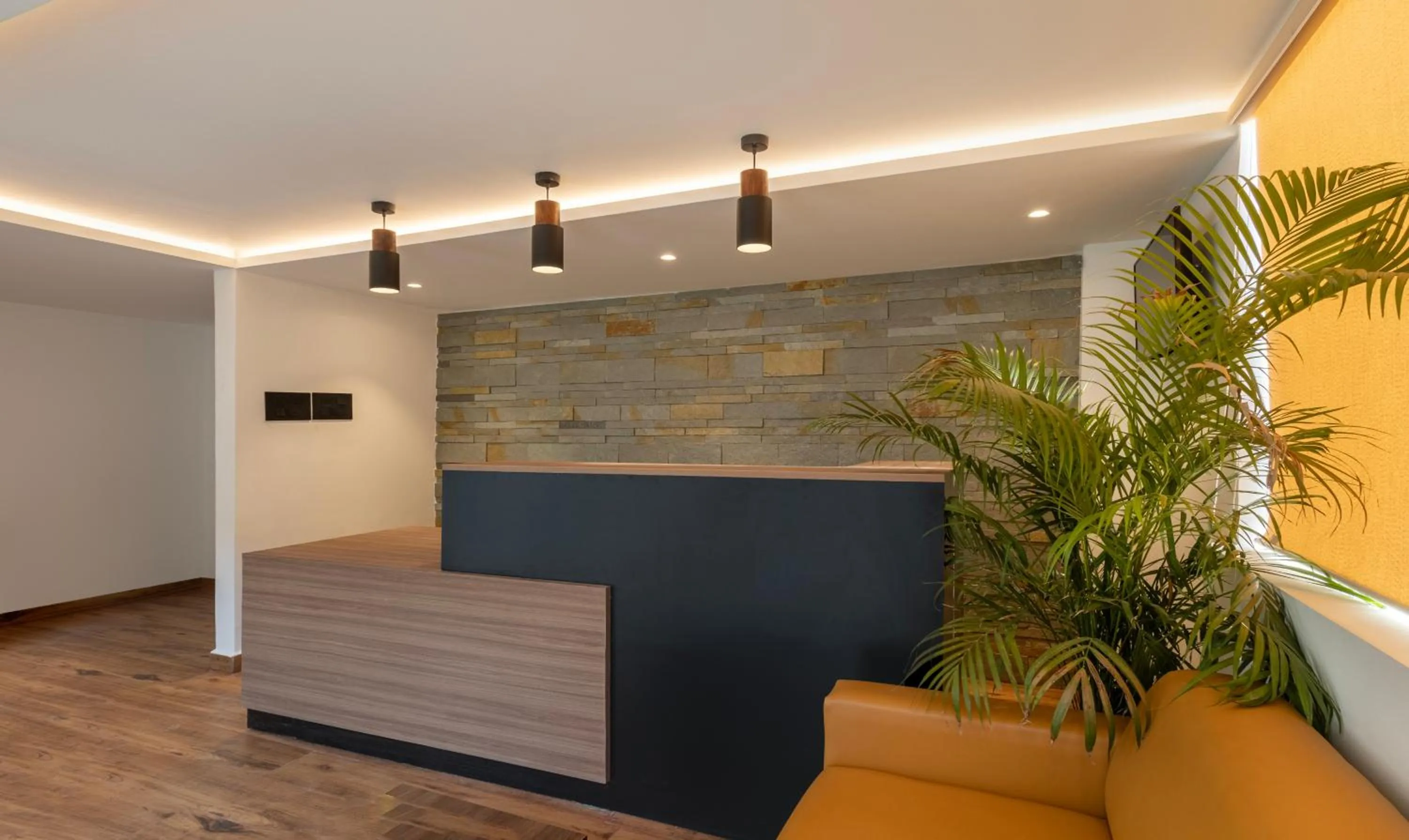 Lobby or reception in Treebo Premium Vapr Ashok Nagar