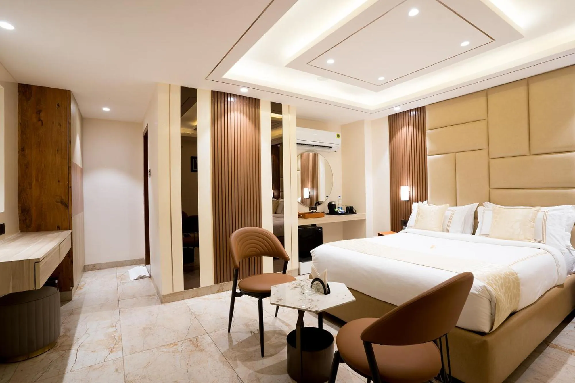 Bed in Oriva Vinflora Residency Nr LV Prasad Hospital Banjara Hills