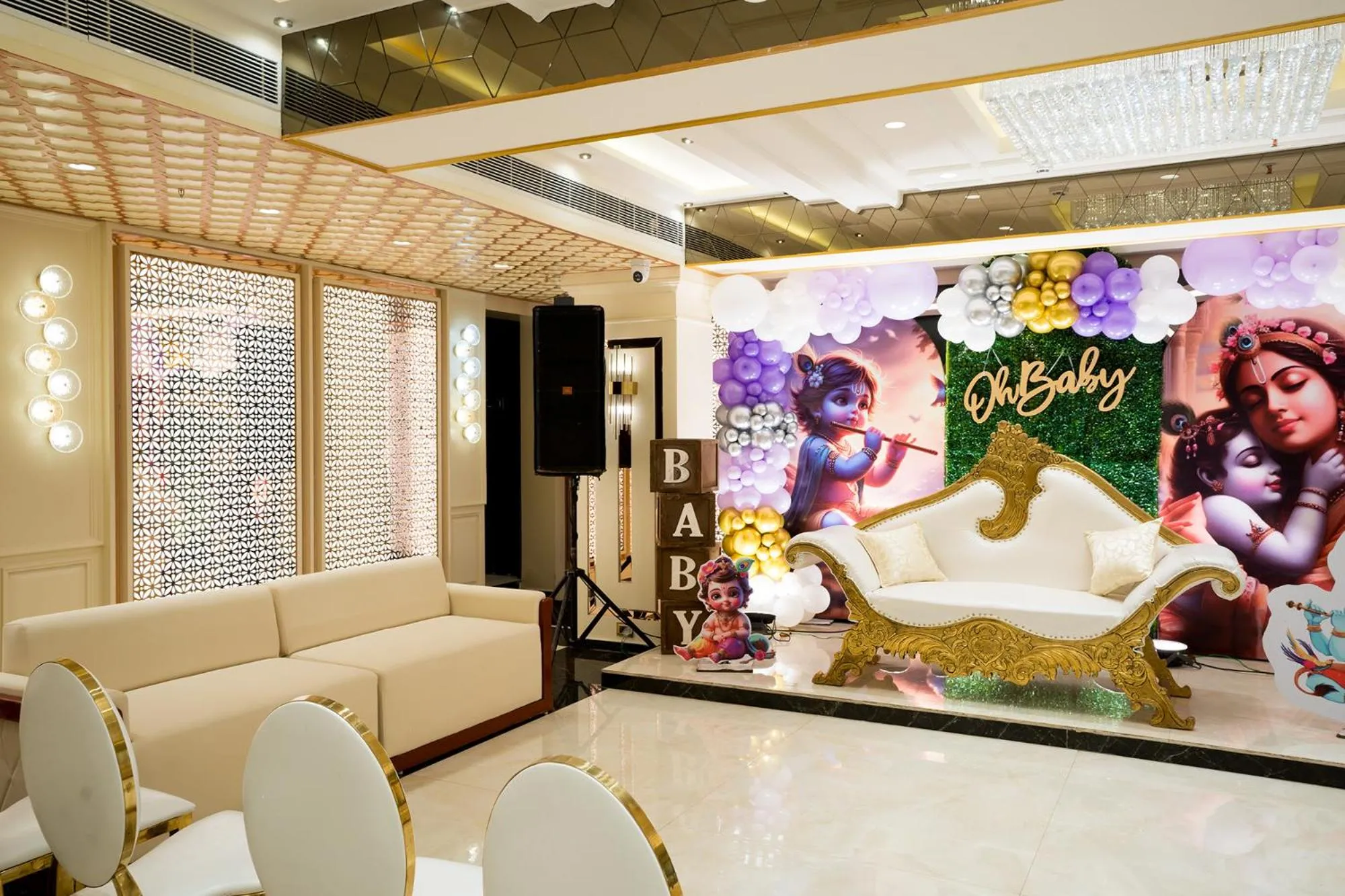 Banquet/Function facilities in Oriva Vinflora Residency Nr LV Prasad Hospital Banjara Hills