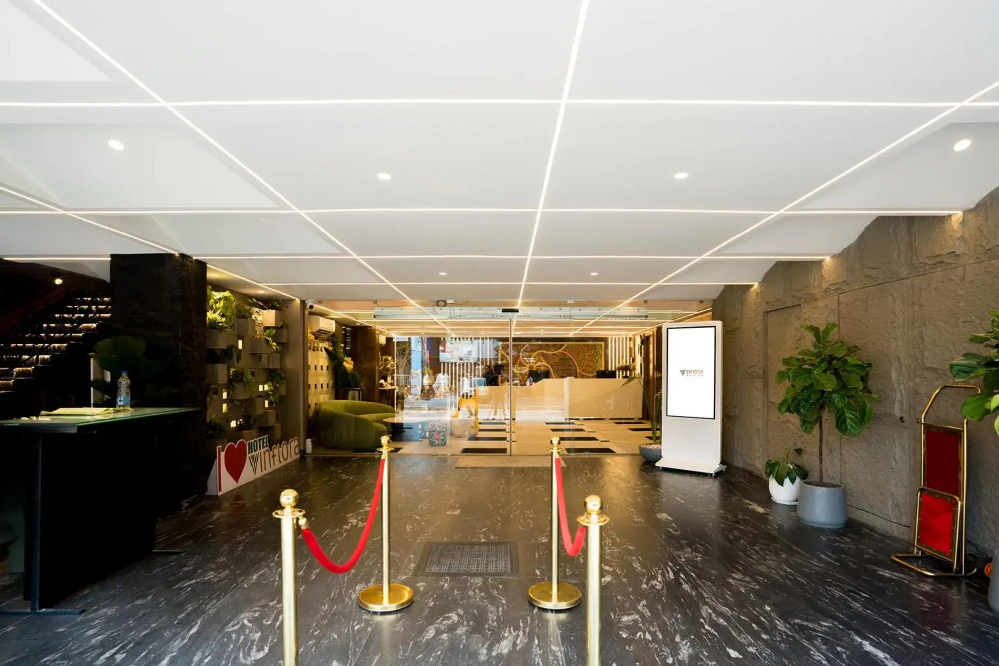 Lobby or reception in Oriva Vinflora Residency Nr LV Prasad Hospital Banjara Hills Lobby or reception in Oriva Vinflora Residency Nr LV Prasad Hospital Banjara Hills