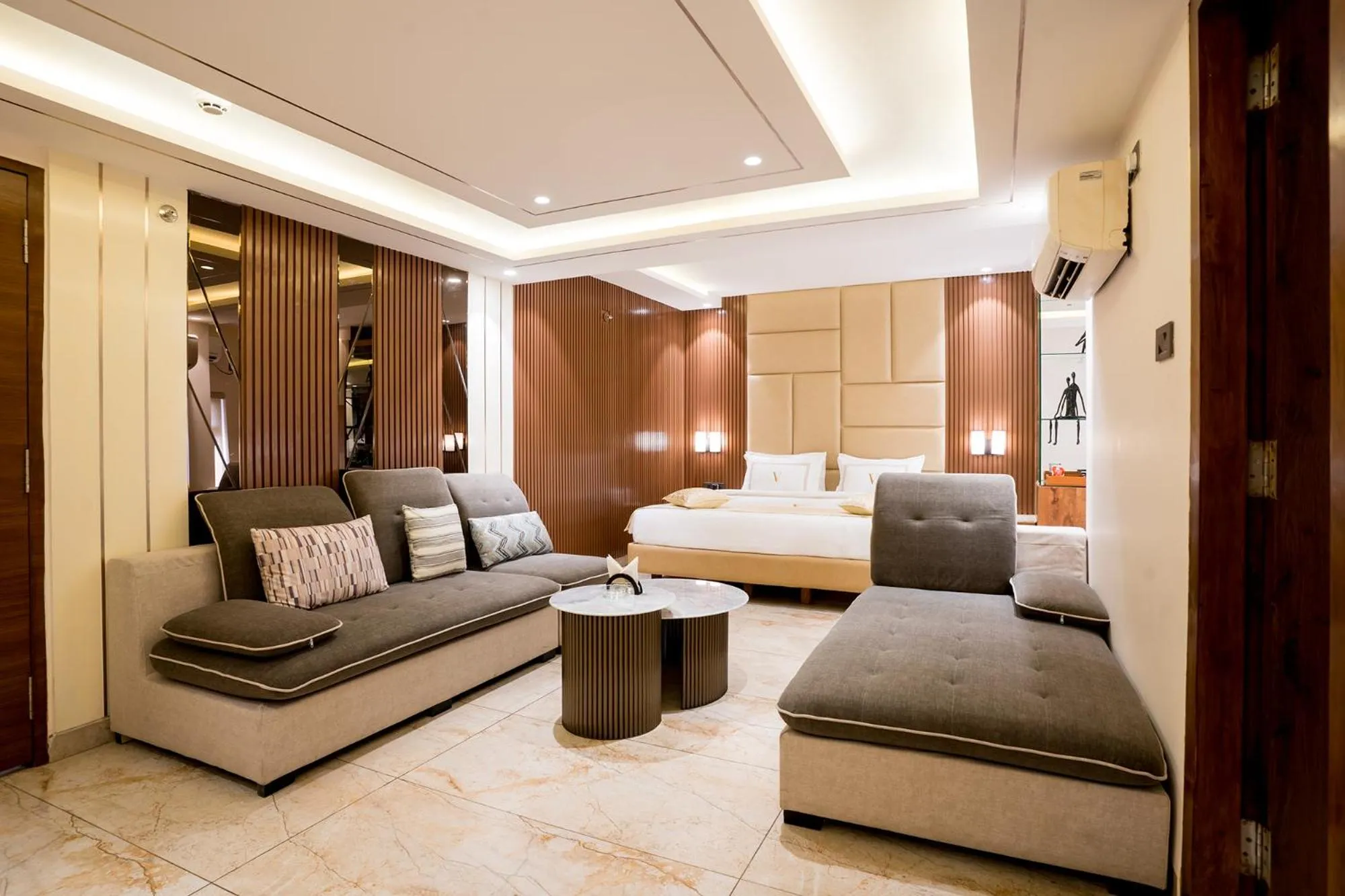 Bed in Oriva Vinflora Residency Nr LV Prasad Hospital Banjara Hills