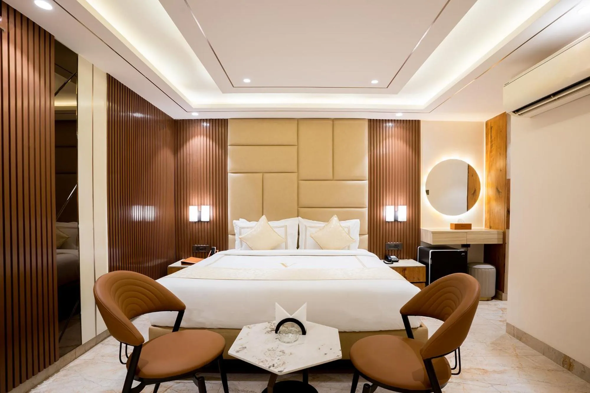 Bed in Oriva Vinflora Residency Nr LV Prasad Hospital Banjara Hills