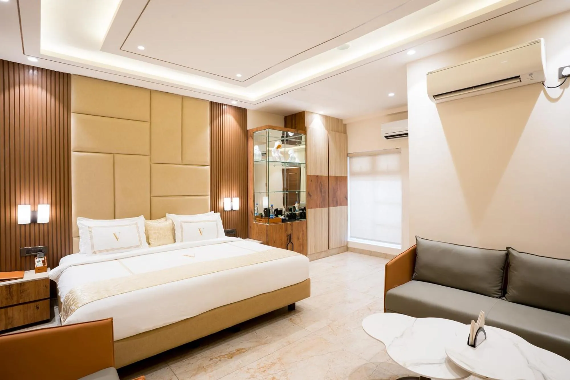 Bed in Oriva Vinflora Residency Nr LV Prasad Hospital Banjara Hills