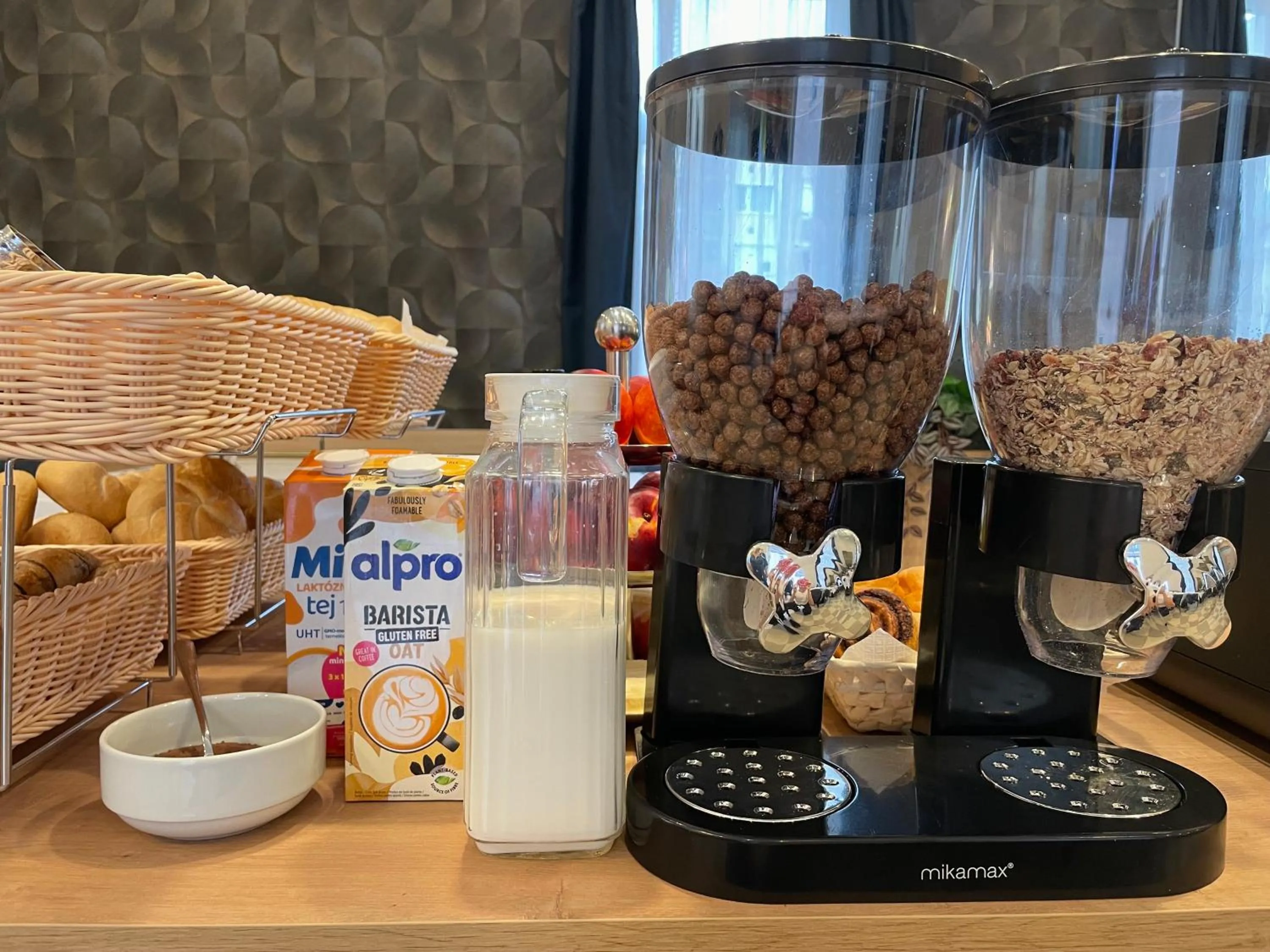 Buffet breakfast in Hotel Merlot