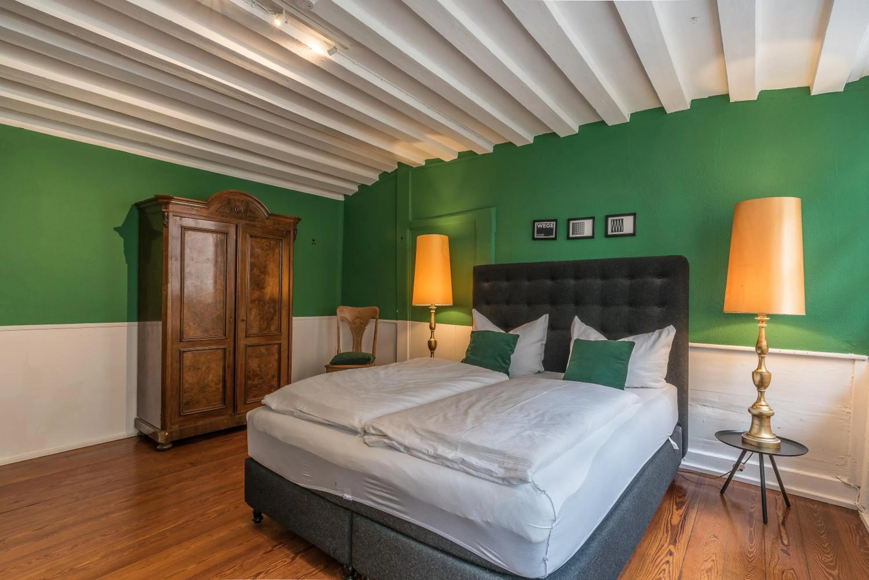 Bedroom, Bed in Apartment Zentral im Herzen der Altstadt