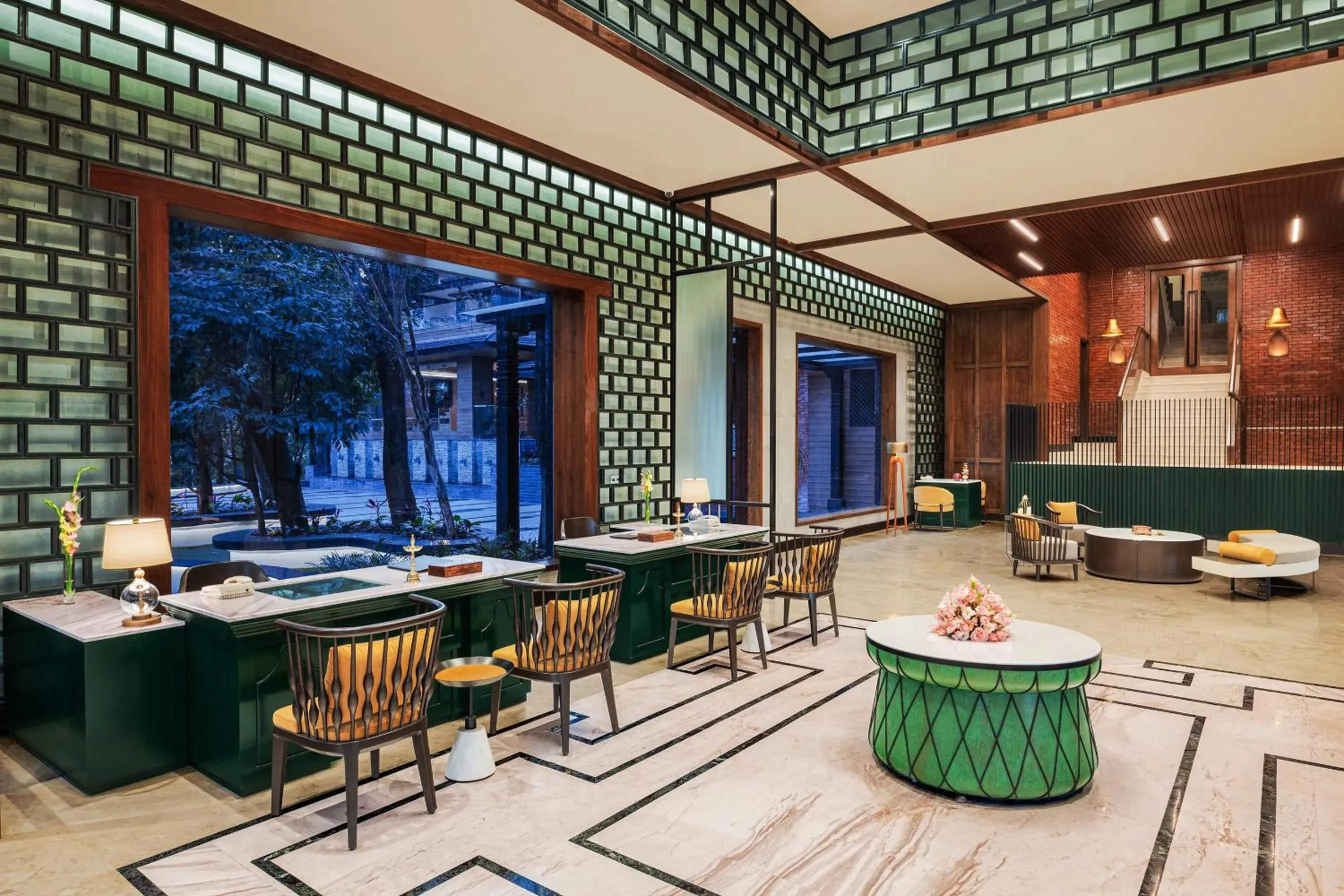 Lobby or reception in Fortune Resort & Wellness Spa Bhaktapur, Nepal - Member ITC Hotels' Group Lobby or reception in Fortune Resort & Wellness Spa Bhaktapur, Nepal - Member ITC Hotels' Group