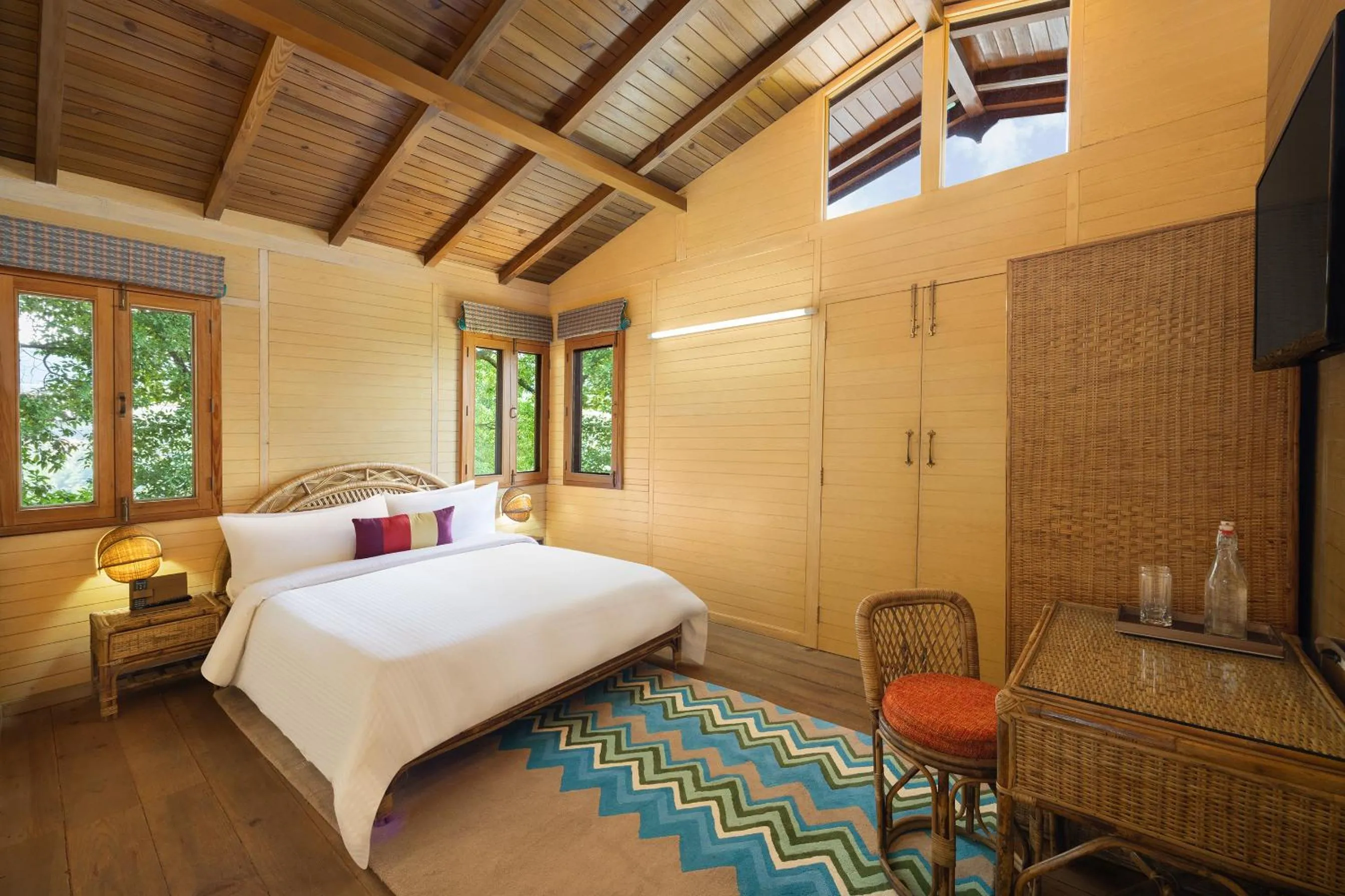 Bedroom, Bed in Fortune Resort & Wellness Spa Bhaktapur, Nepal - Member ITC Hotels' Group