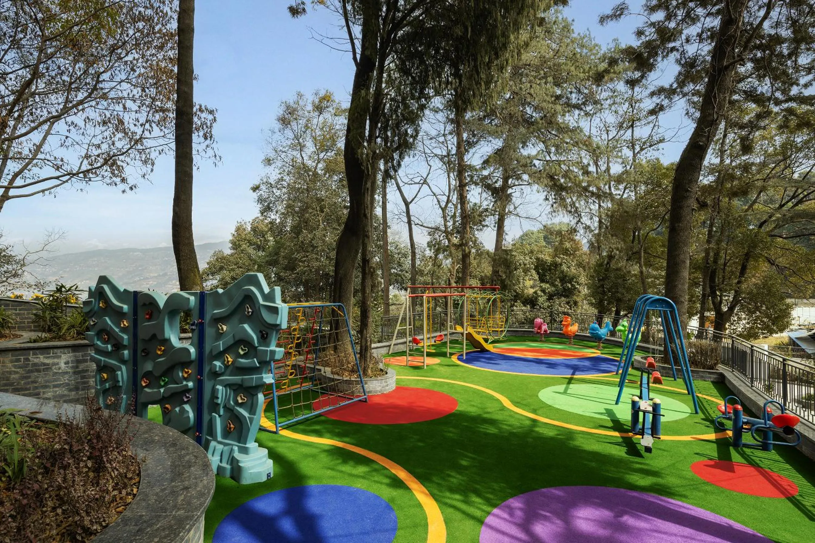 Children play ground in Fortune Resort & Wellness Spa Bhaktapur, Nepal - Member ITC Hotels' Group