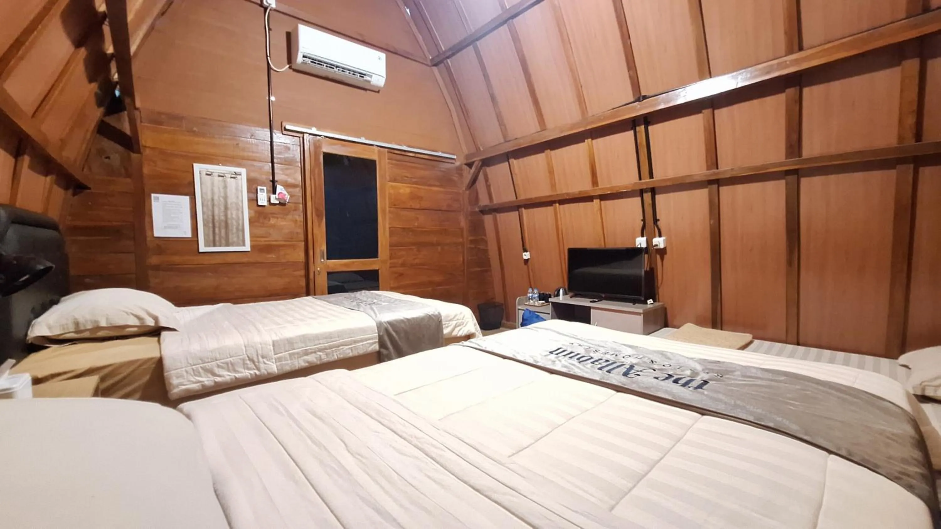 Bedroom, Bed in The Allabun Glamping Yogyakarta