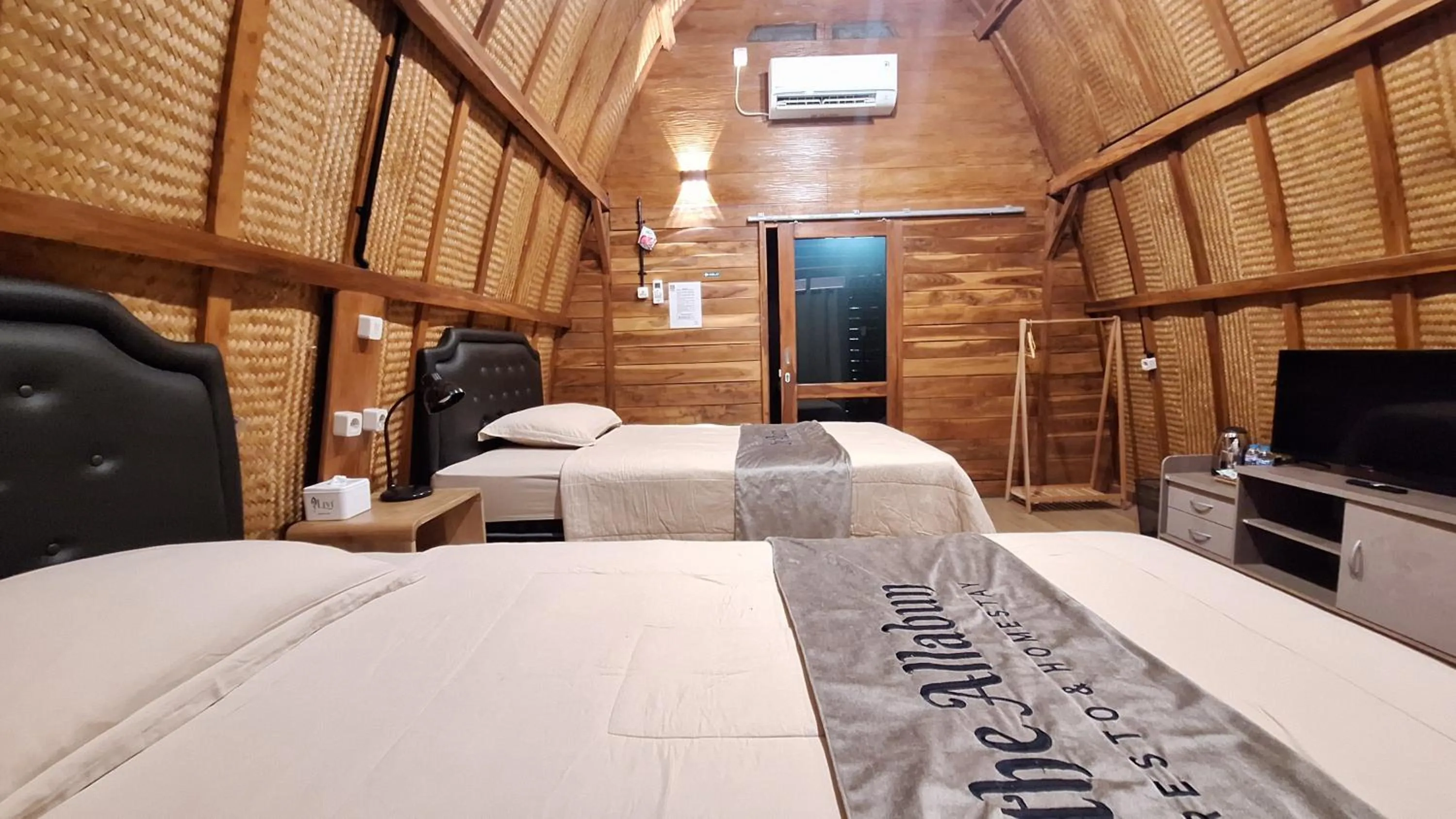 Bedroom, Bed in The Allabun Glamping Yogyakarta