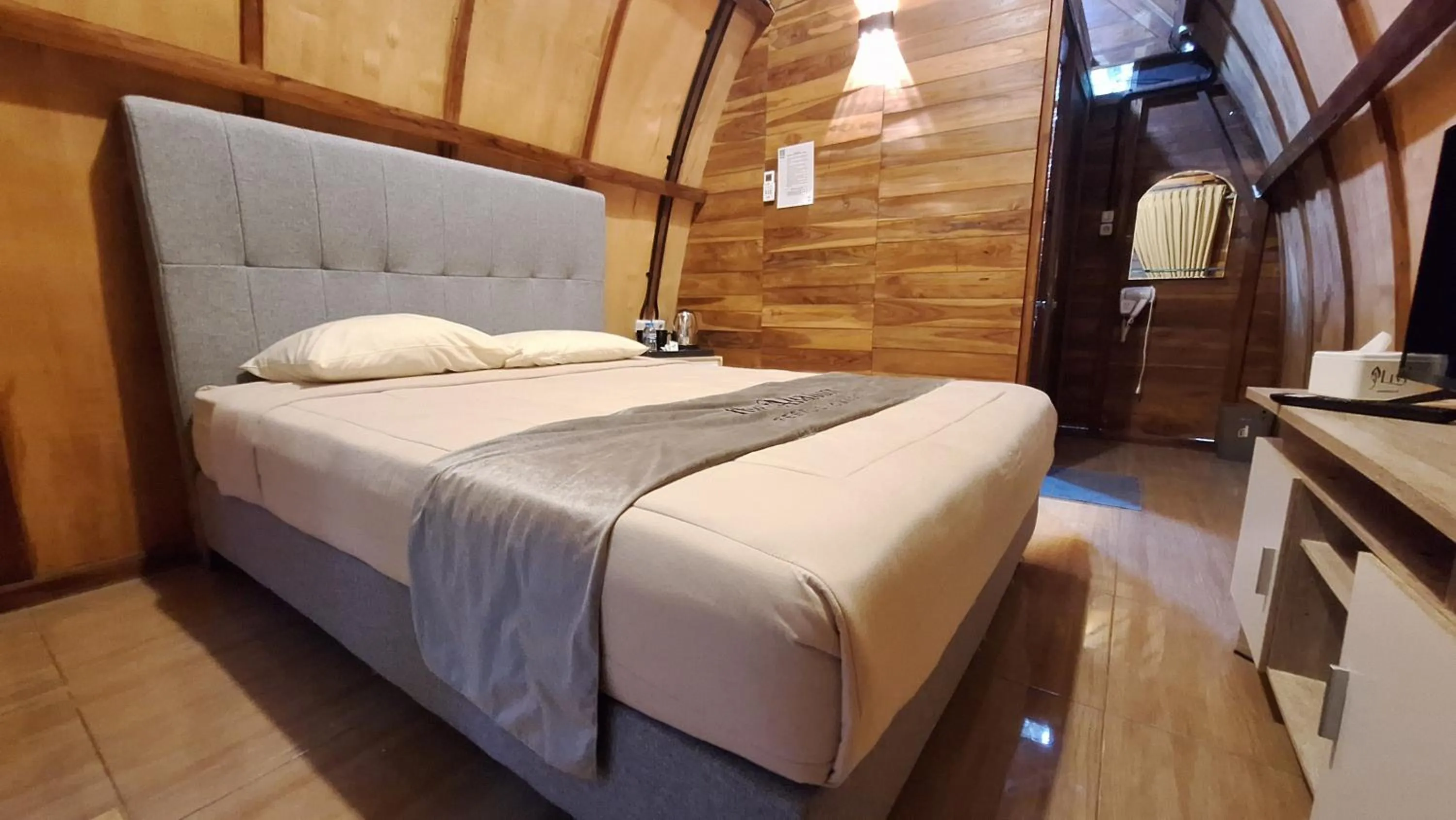 Bedroom, Bed in The Allabun Glamping Yogyakarta