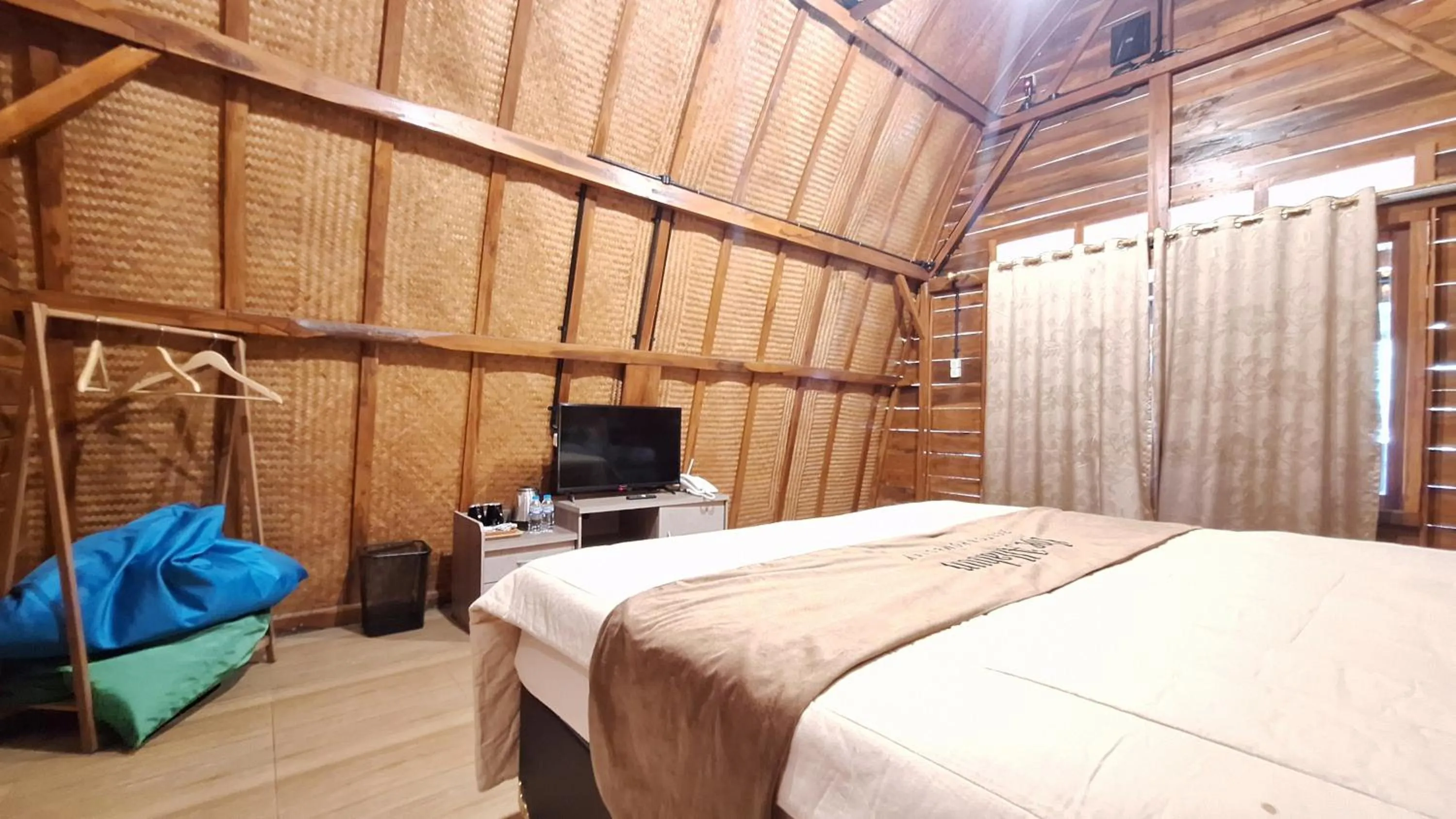 Bedroom, Bed in The Allabun Glamping Yogyakarta