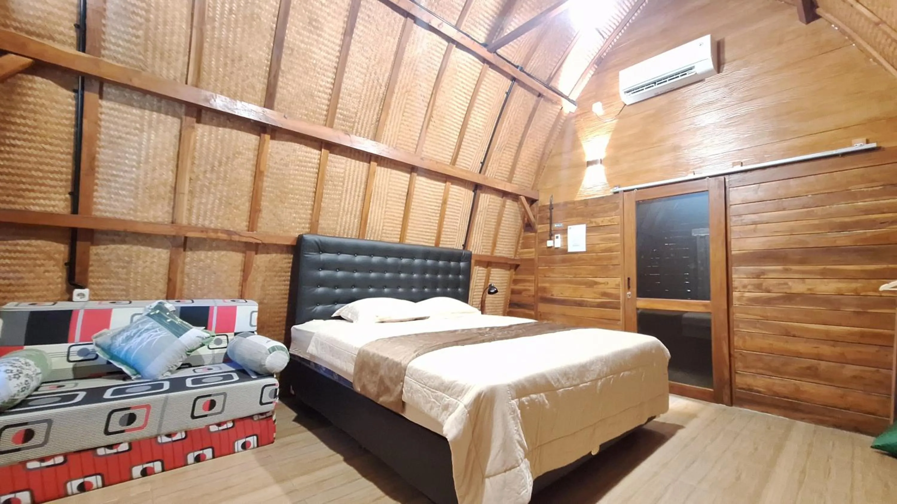 Bedroom, Bed in The Allabun Glamping Yogyakarta