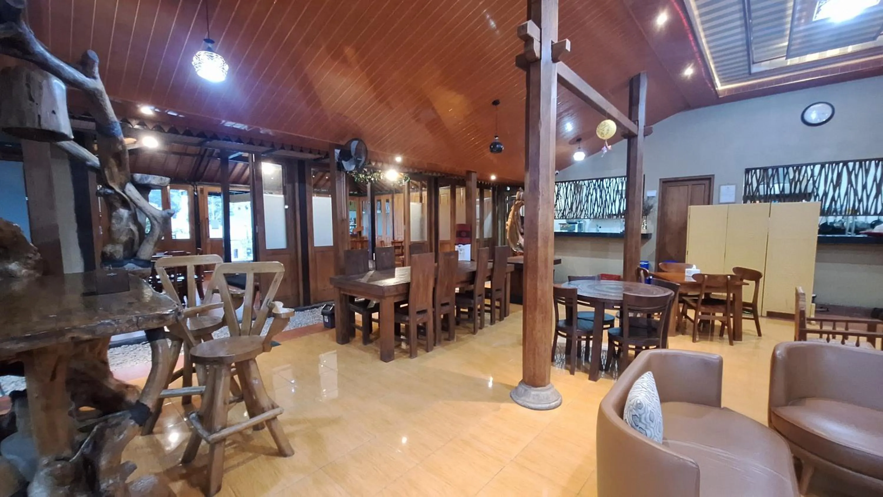 Lobby or reception in The Allabun Glamping Yogyakarta