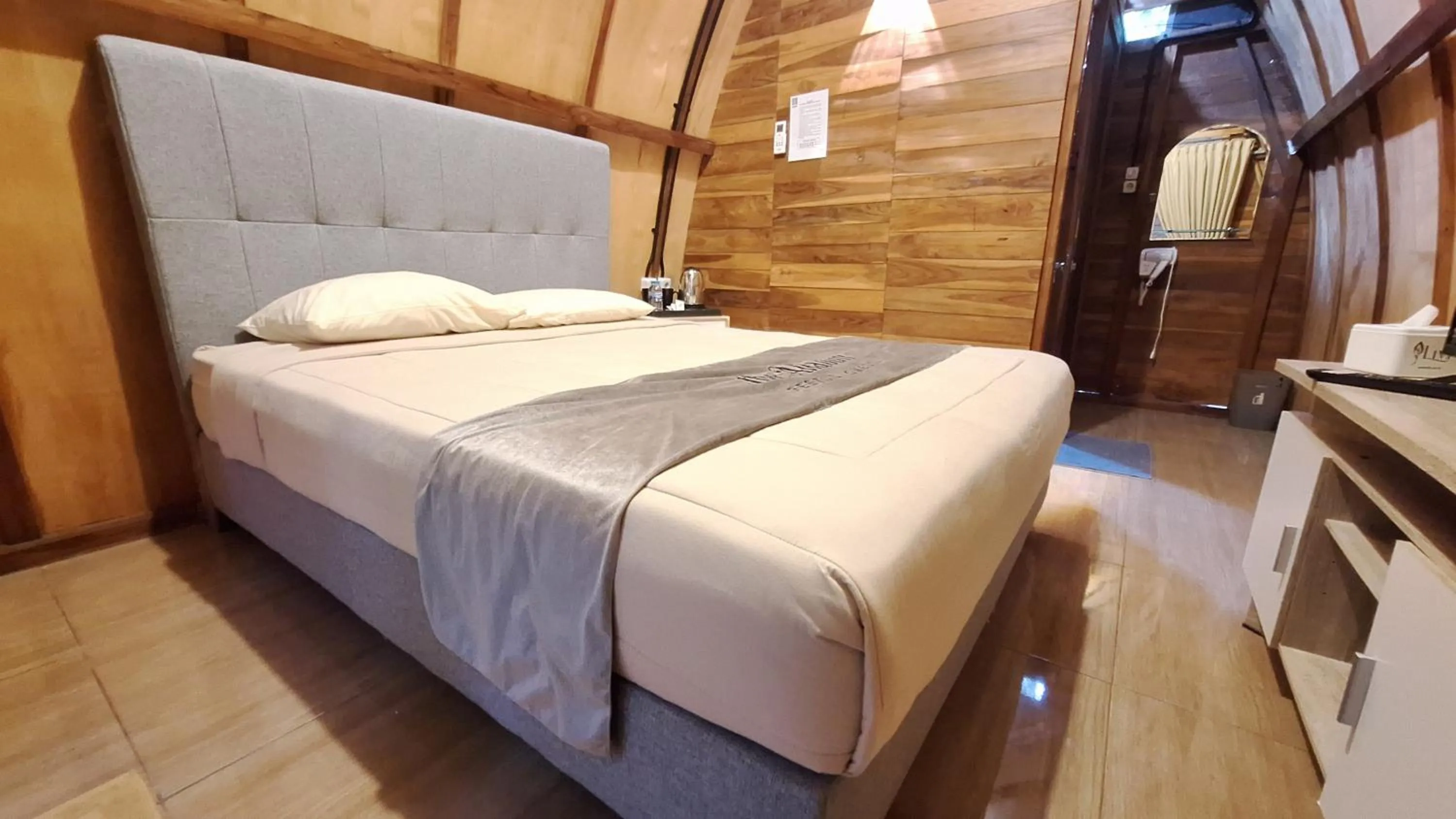 Bedroom, Bed in The Allabun Glamping Yogyakarta