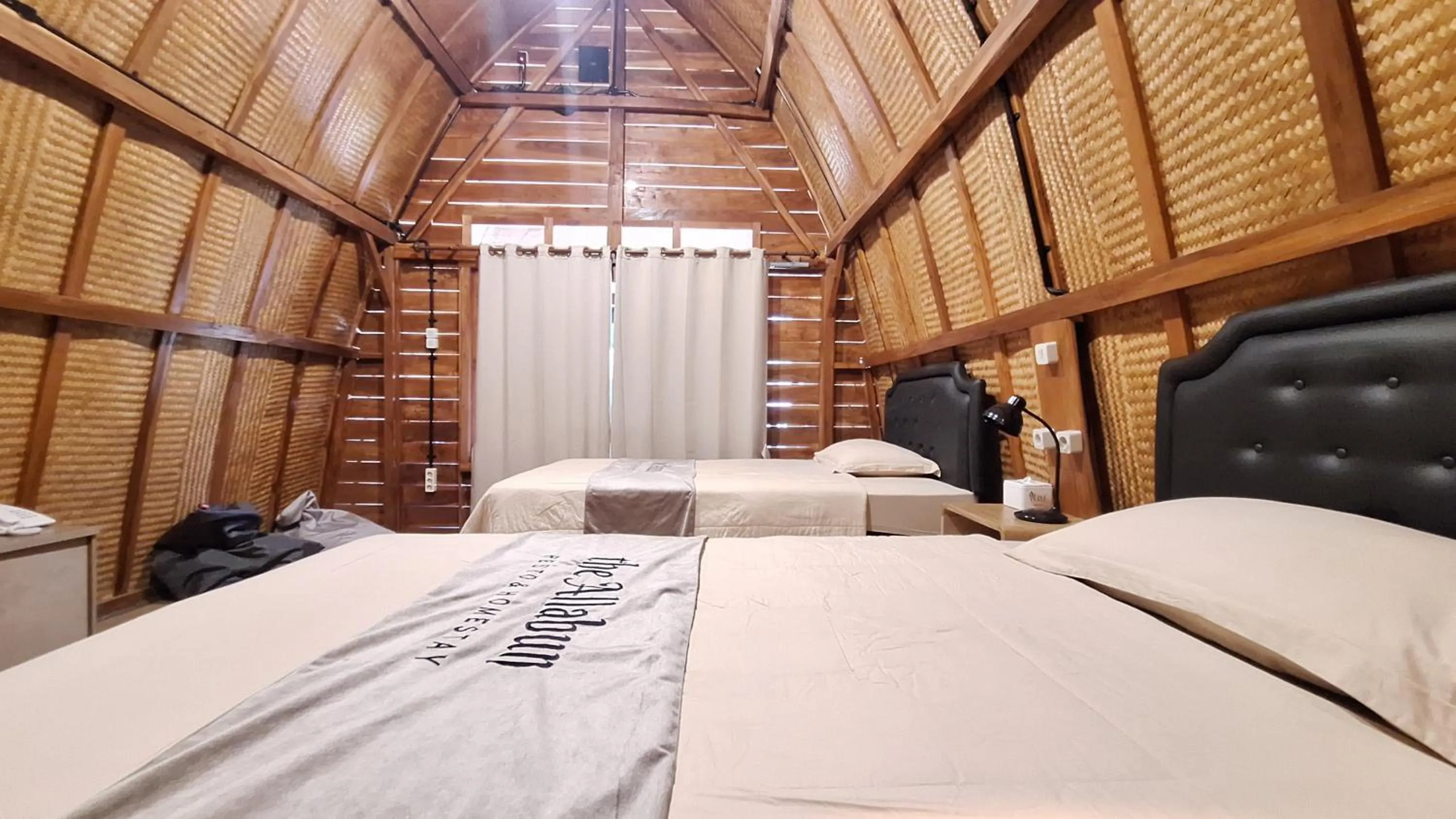 Bedroom, Bed in The Allabun Glamping Yogyakarta