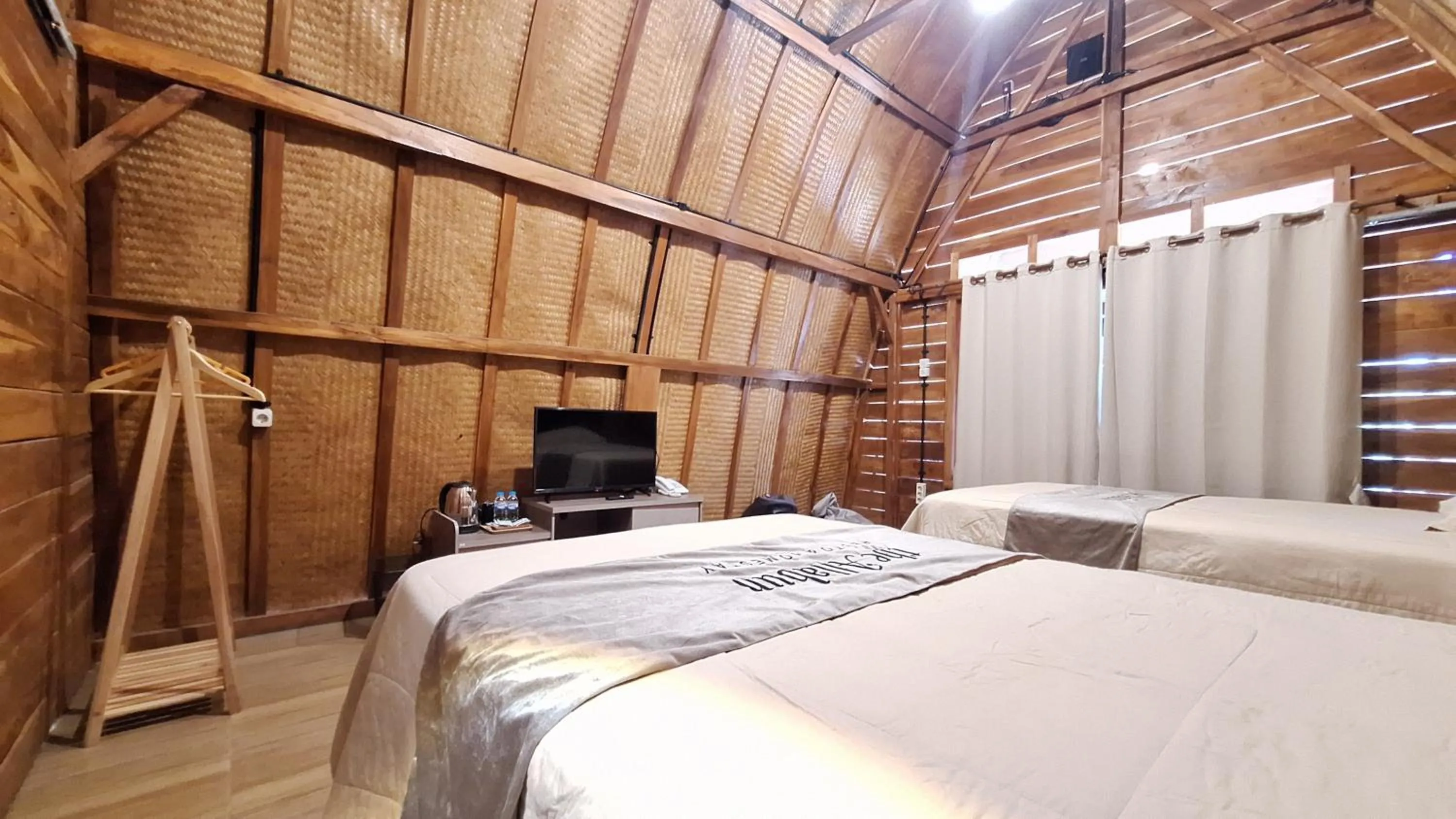 Bedroom, Bed in The Allabun Glamping Yogyakarta