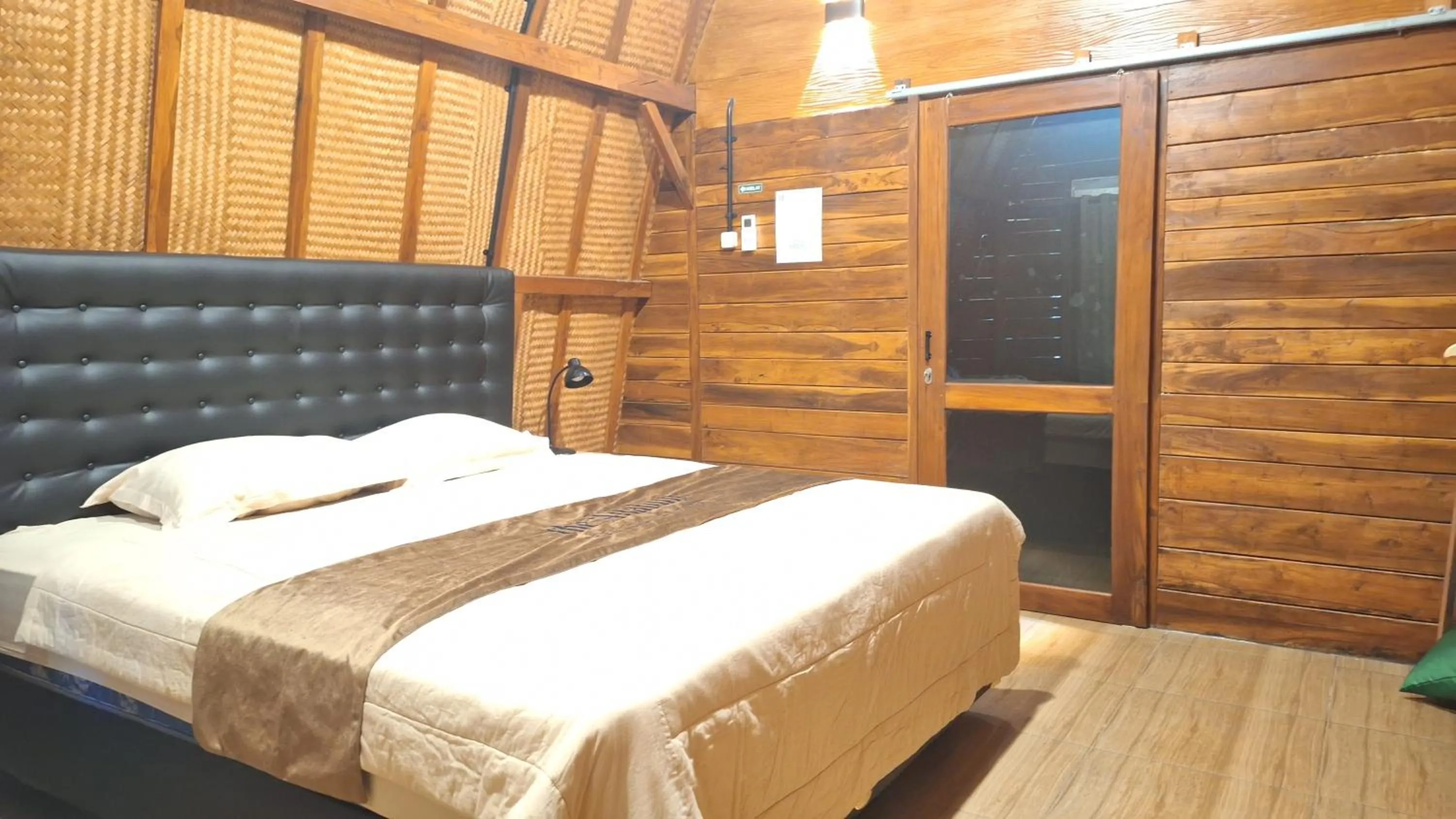 Bedroom, Bed in The Allabun Glamping Yogyakarta