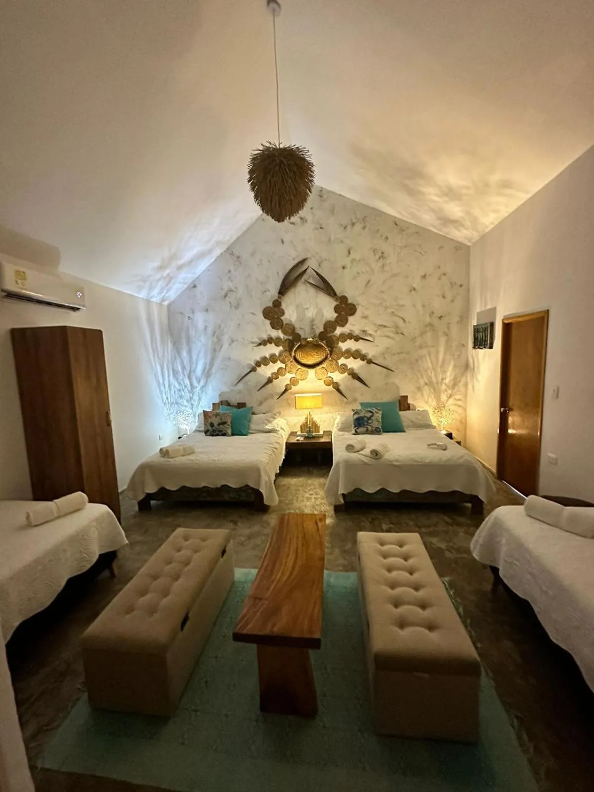 Photo of the whole room, Bed in Namaste Beach Club & Hotel