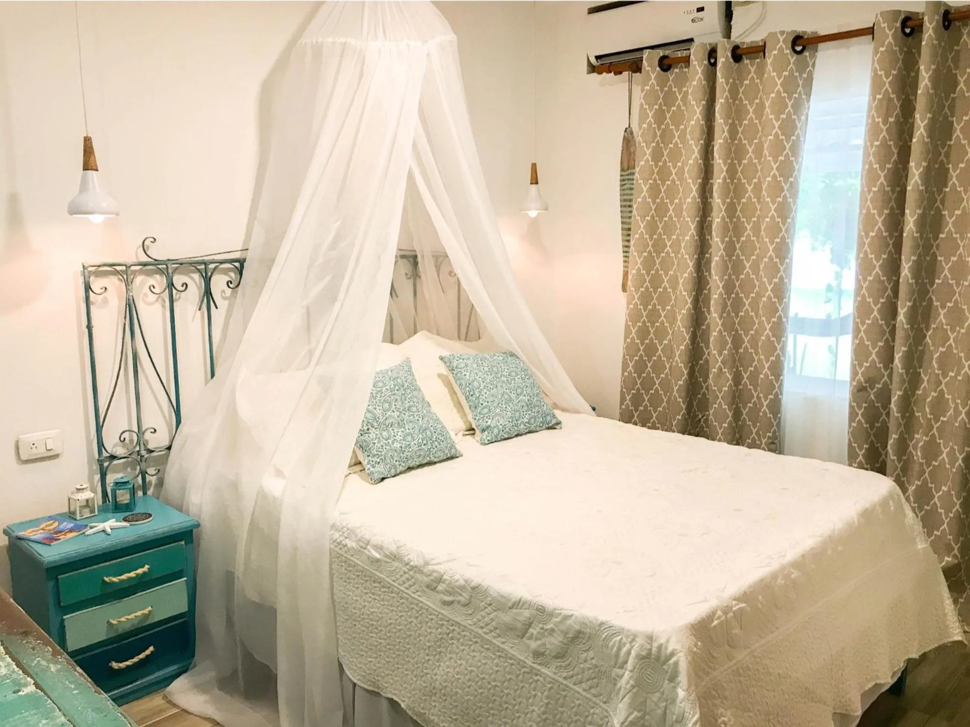 Bed in Namaste Beach Club & Hotel