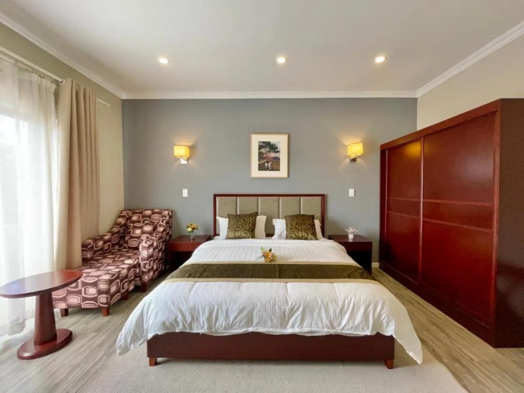 Bed in Atlantic Pearl Guest House Rivonia