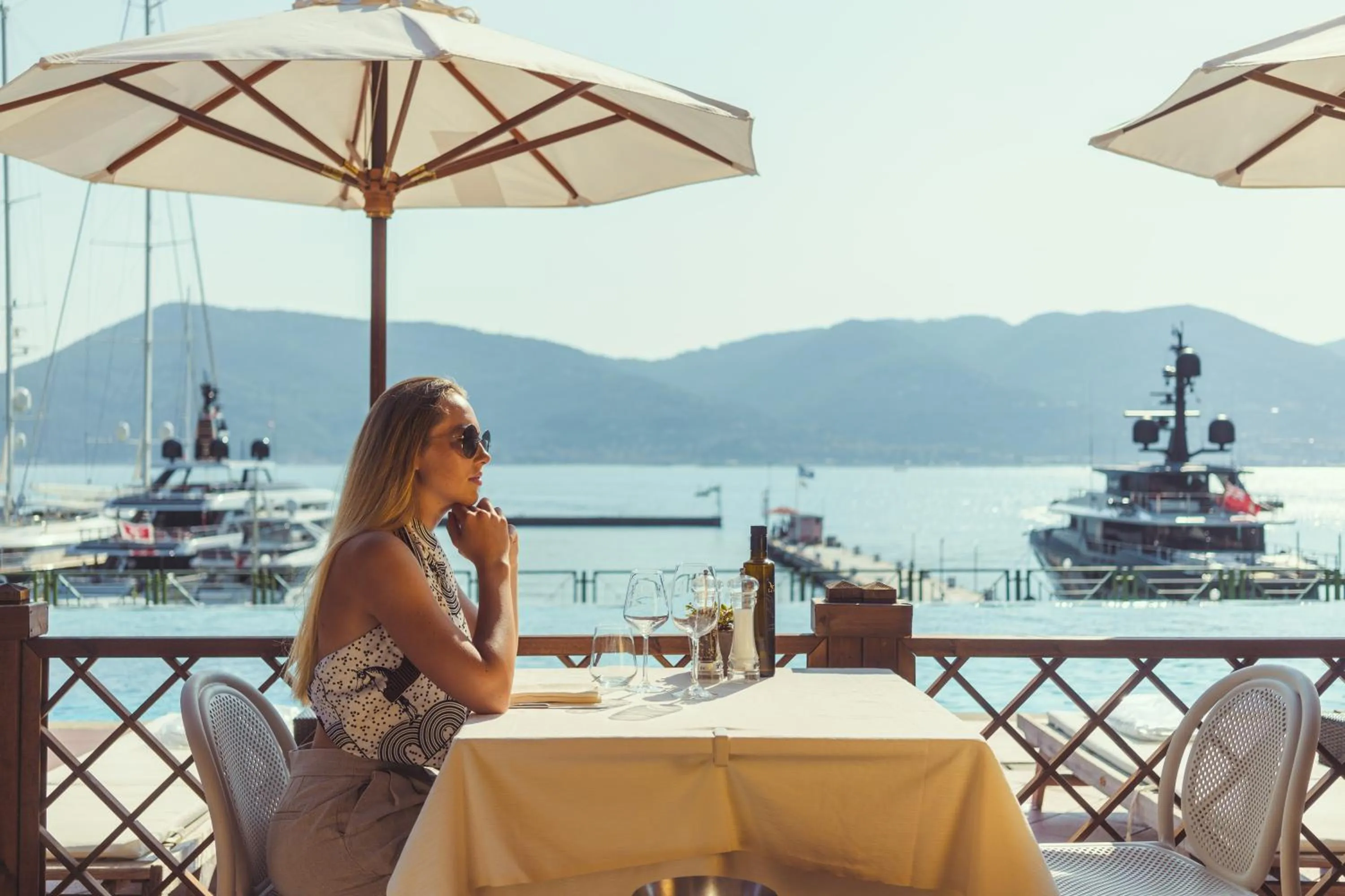 Restaurant/places to eat in Porto Lotti Suite Hotel