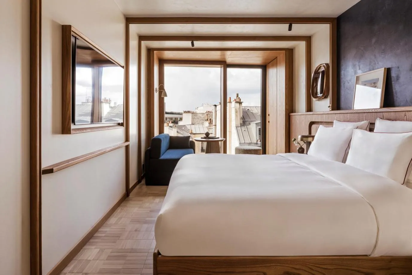 Bedroom, Bed in La Fondation