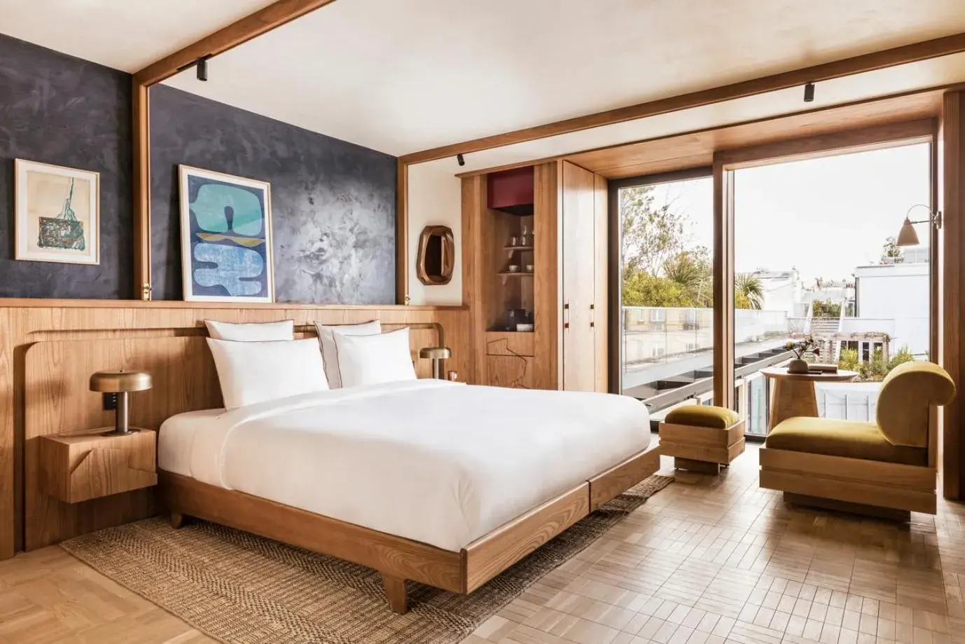 Bedroom, Bed in La Fondation Bedroom, Bed in La Fondation