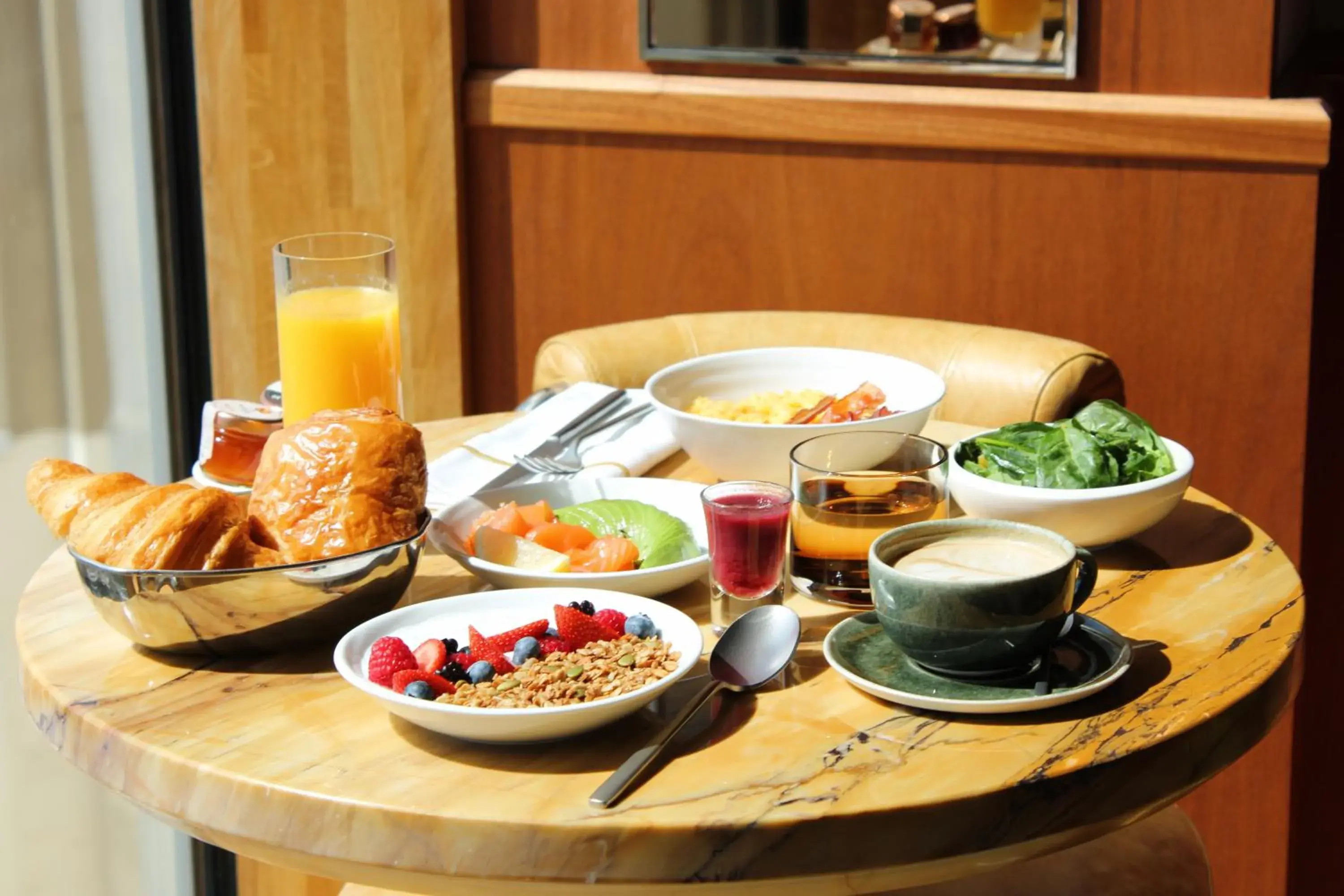 Breakfast in La Fondation Breakfast in La Fondation