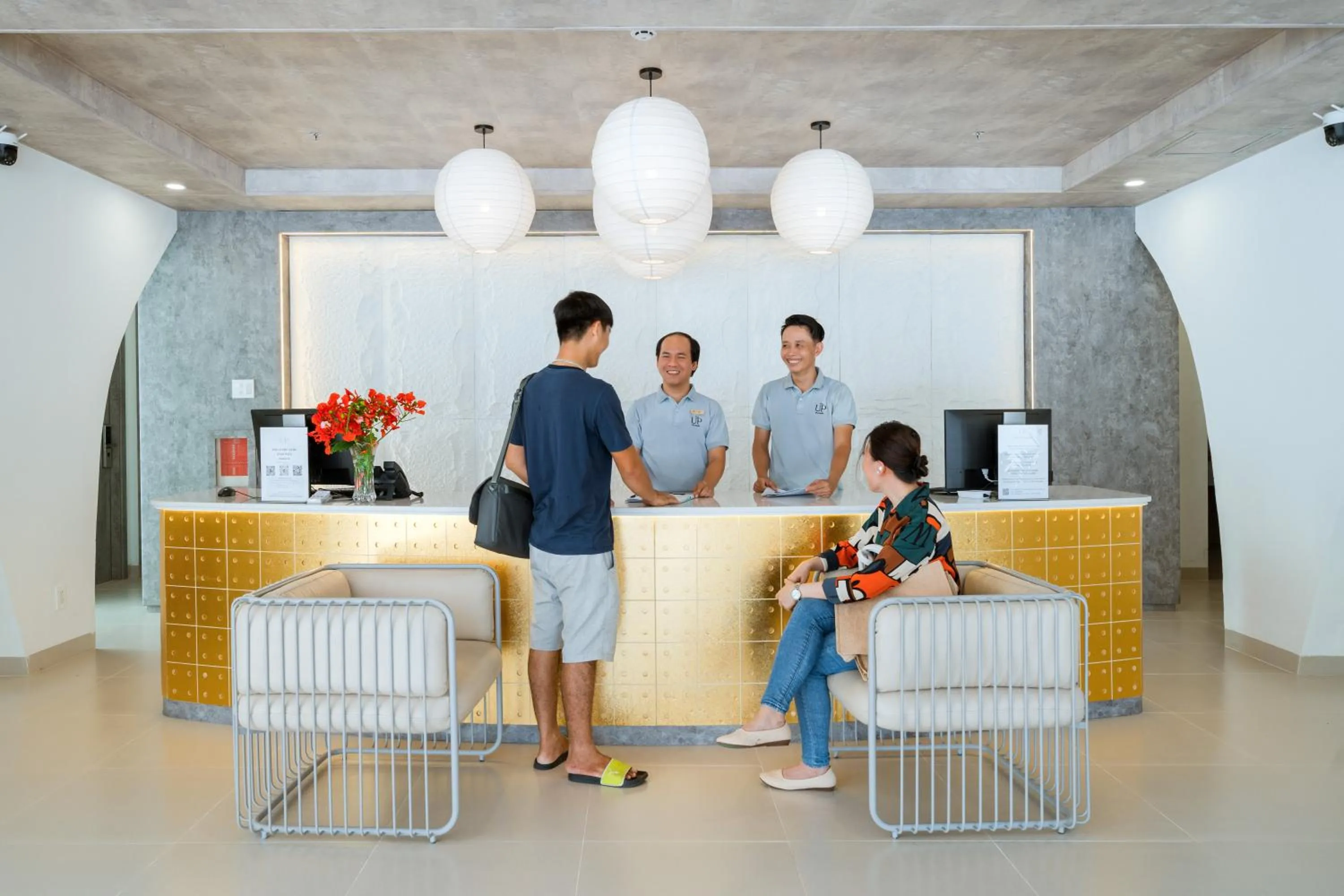 Lobby or reception in The Up Phu Quoc