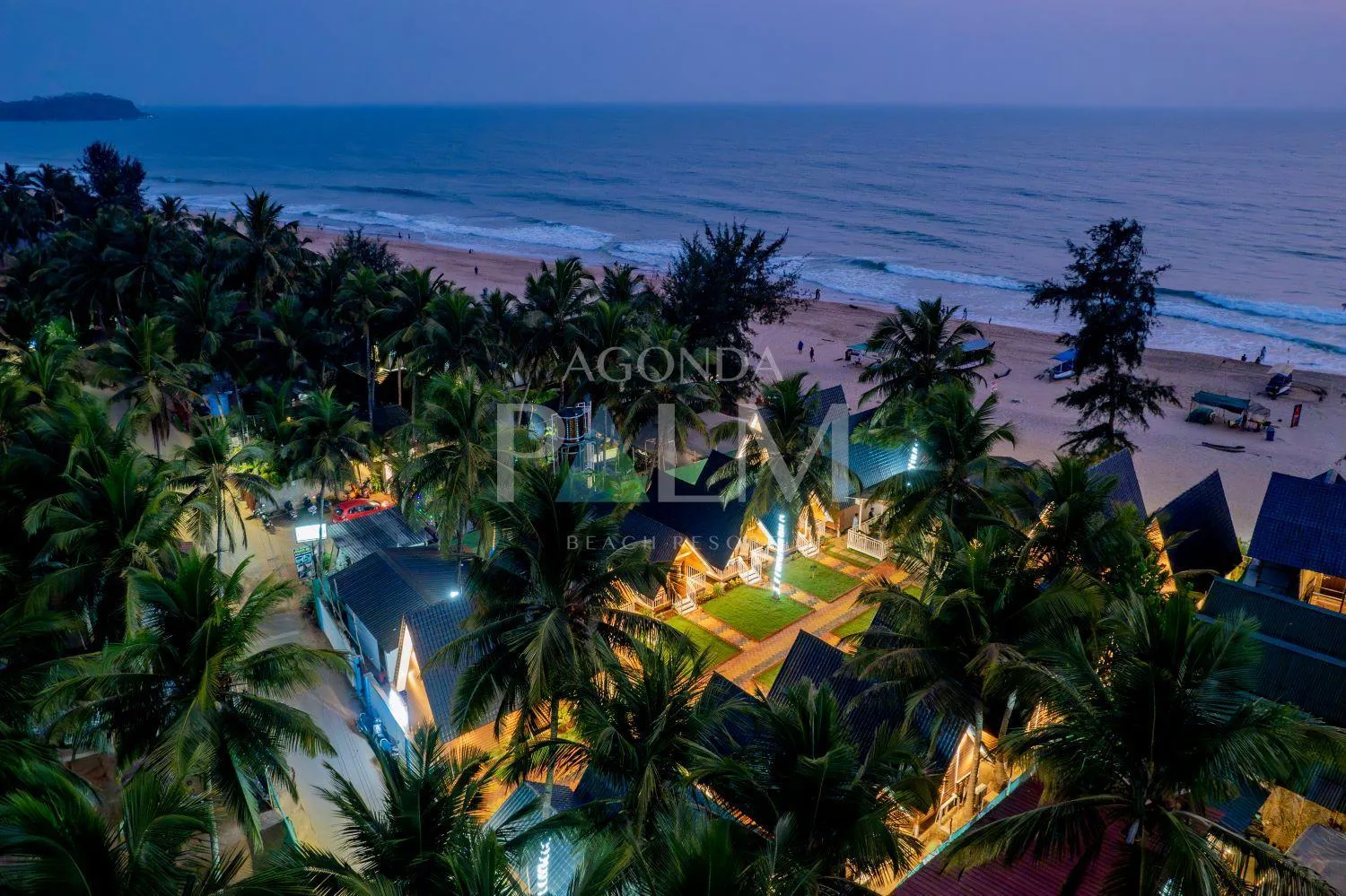 Night in Agonda Palm Beach Resort