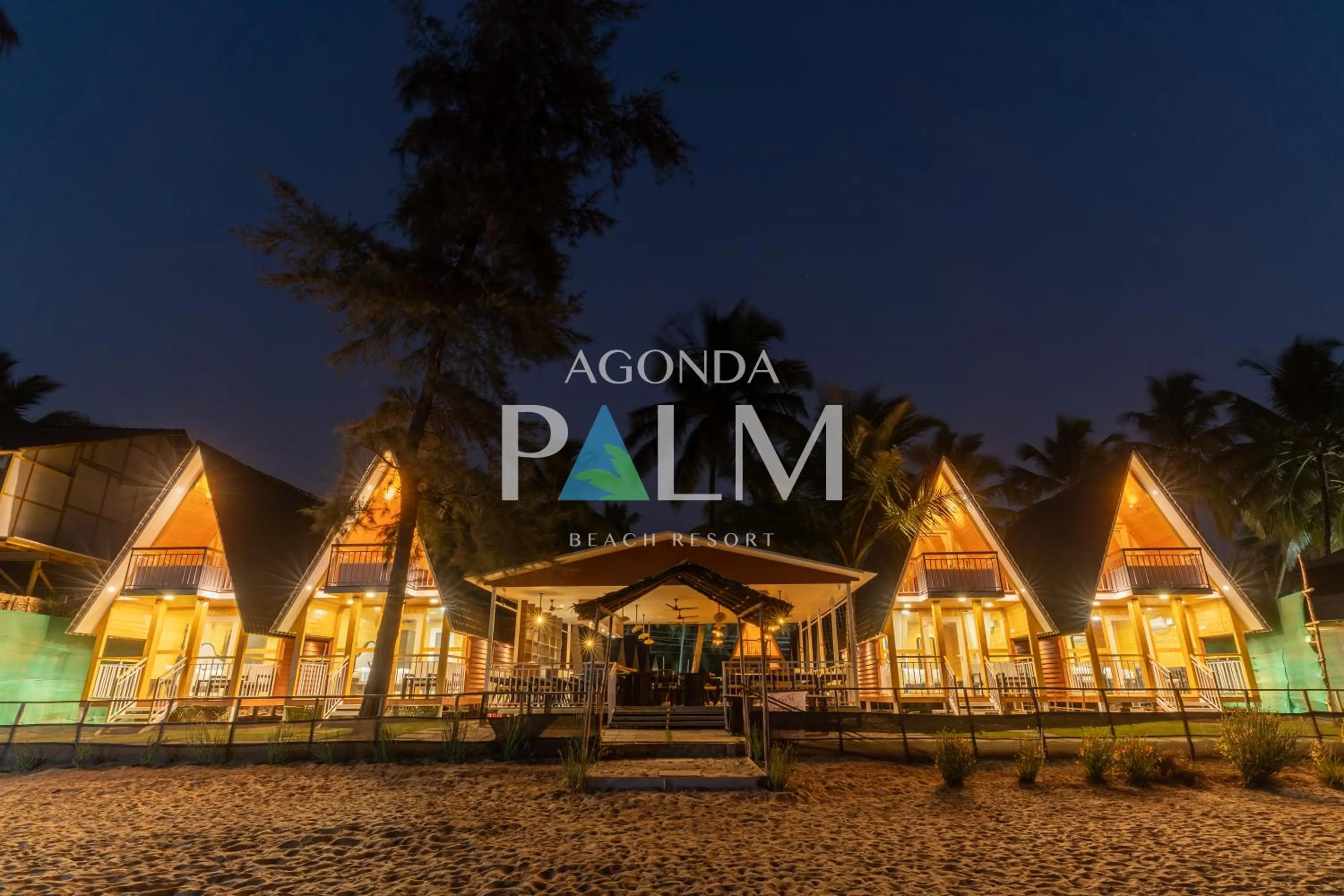 Property building in Agonda Palm Beach Resort