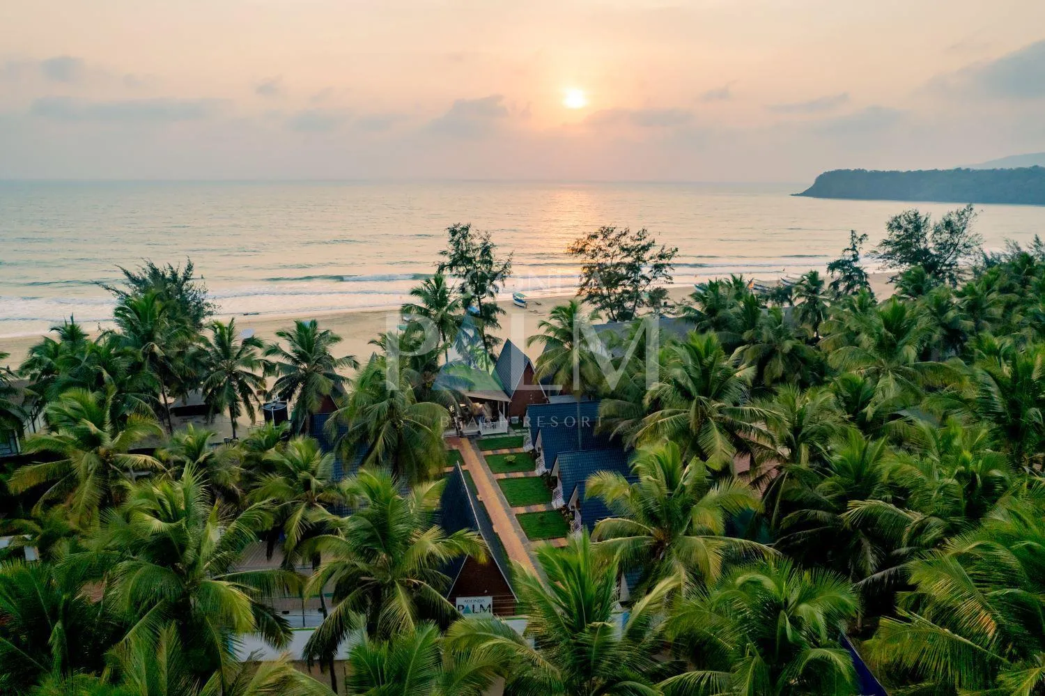Beach in Agonda Palm Beach Resort