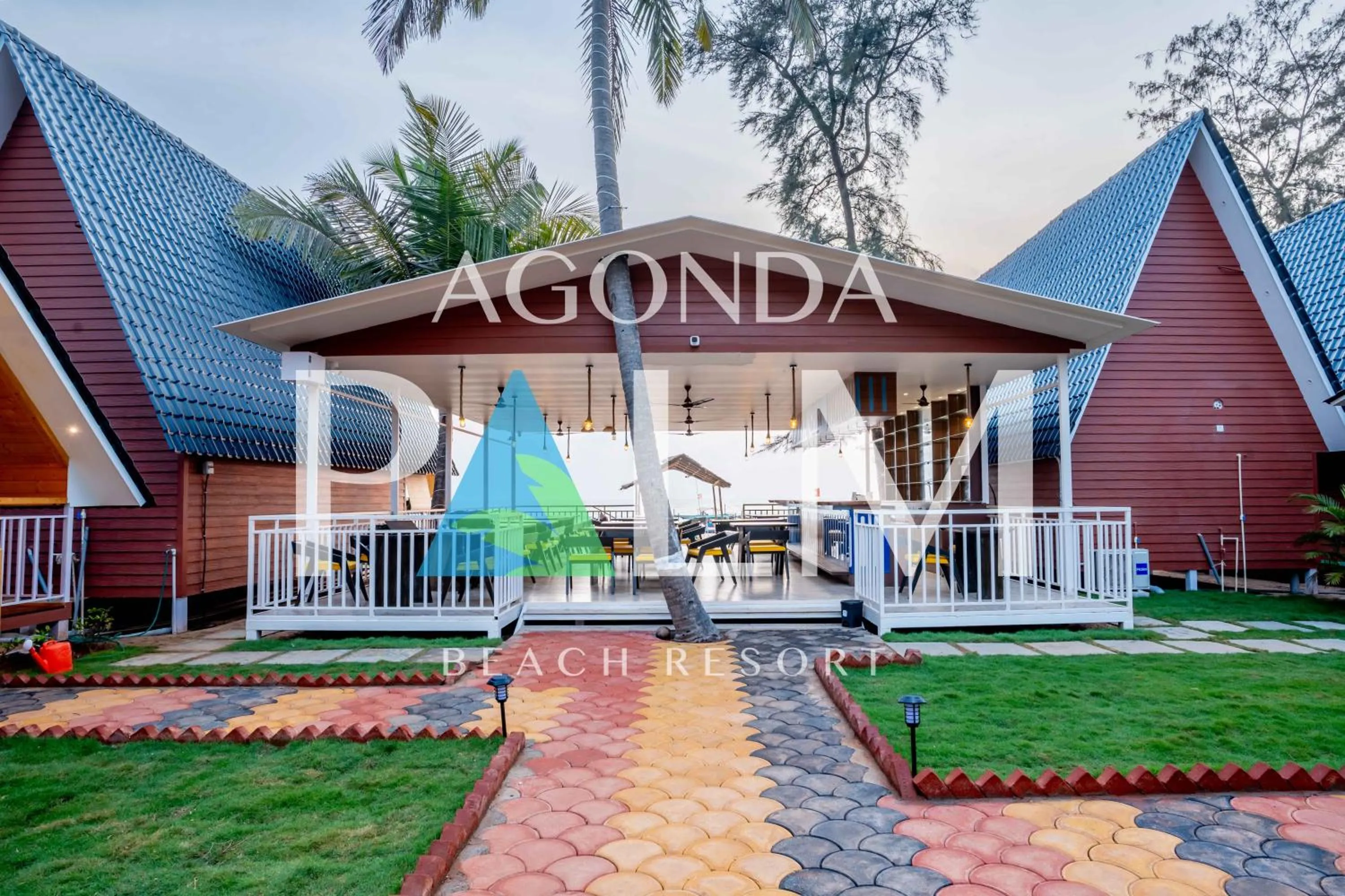 Restaurant/places to eat in Agonda Palm Beach Resort