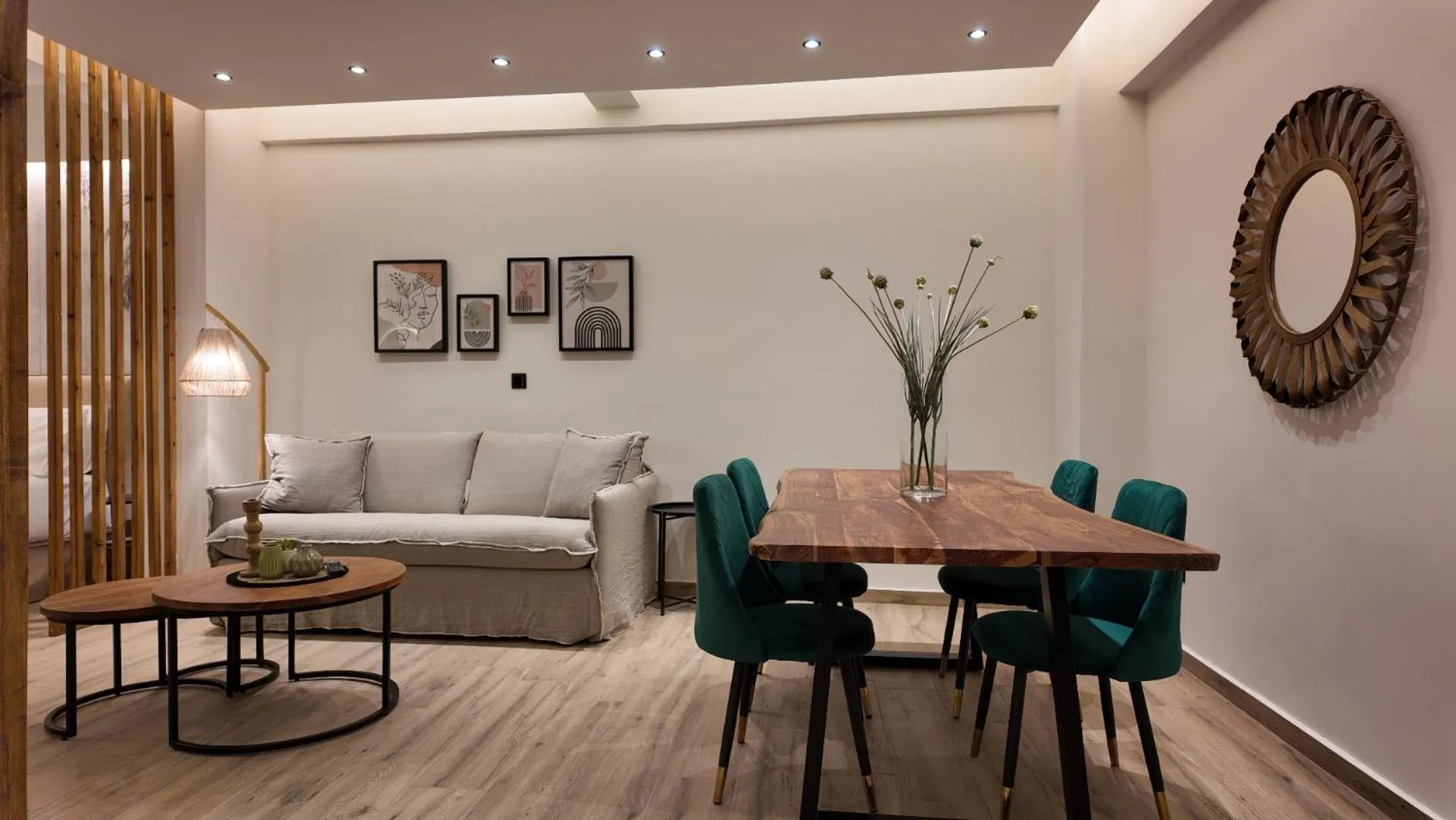 Living room in Euphoria Apartments Monastiraki