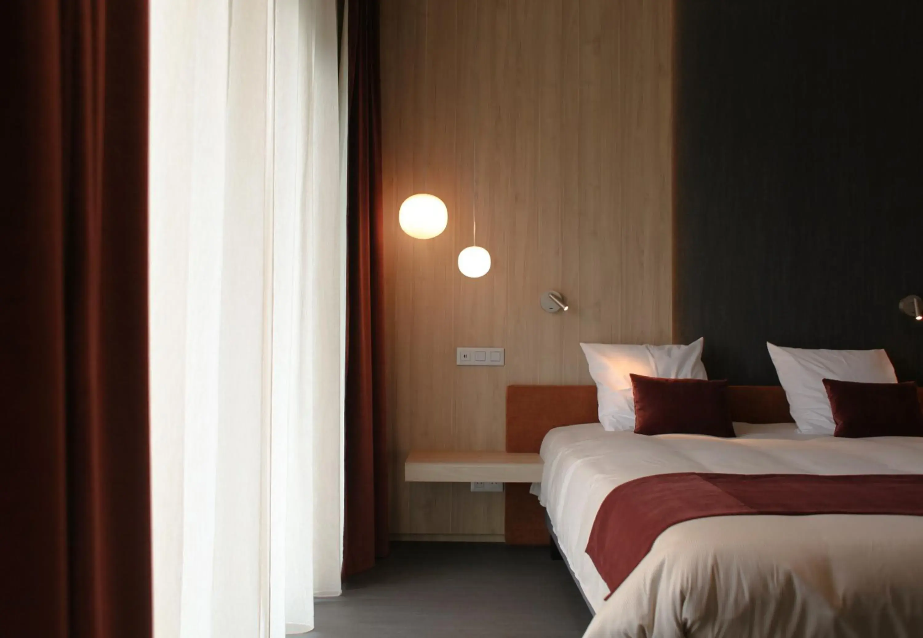 Double Room in Hôtel Les Fines Gueules Double Room in Hôtel Les Fines Gueules