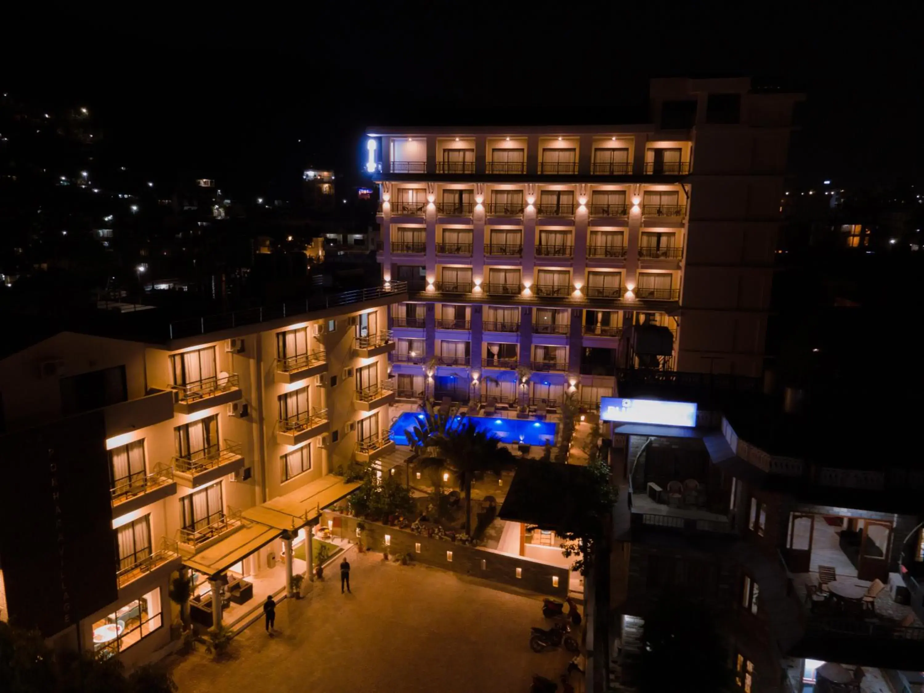 Property building in Hotel Pokhara Village & SPA Property building in Hotel Pokhara Village & SPA