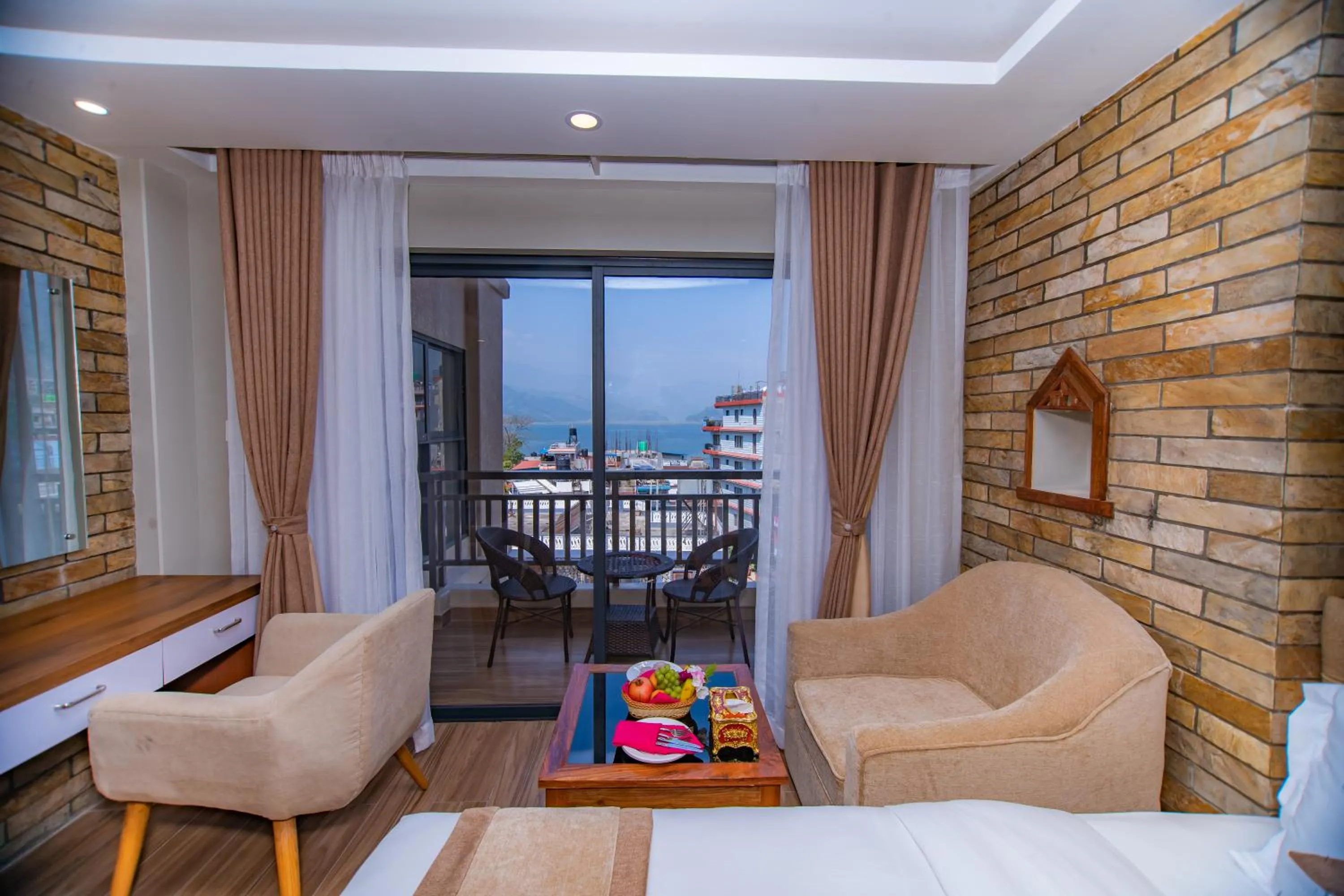 View (from property/room) in Hotel Pokhara Village & SPA